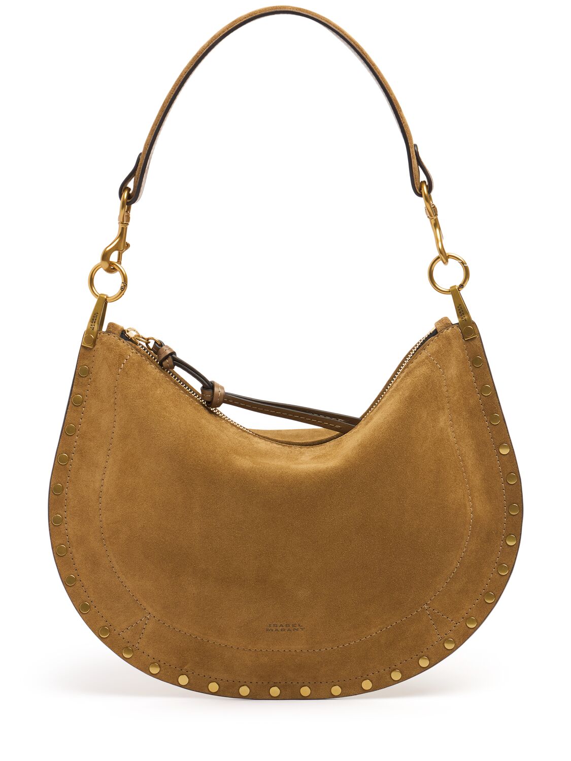 Sac En Daim Oskan Soft Zipped - ISABEL MARANT - Modalova