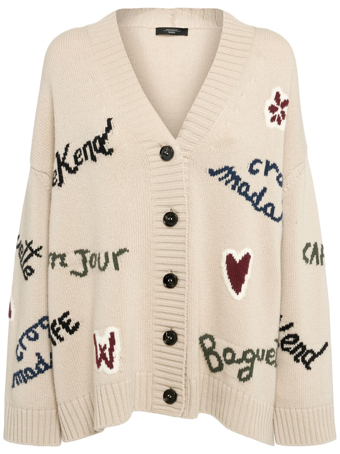 Cardigan En Laine Vierge Belgio - WEEKEND MAX MARA - Modalova