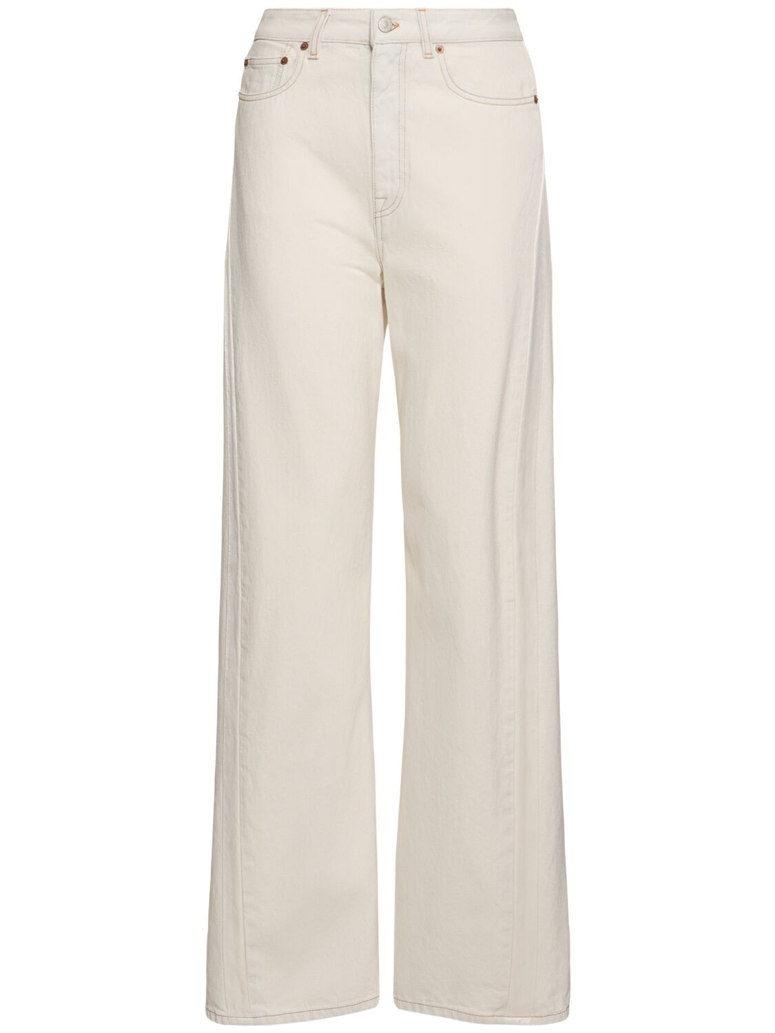 Mm6 Maison Margiela Mid Rise Straight Jeans