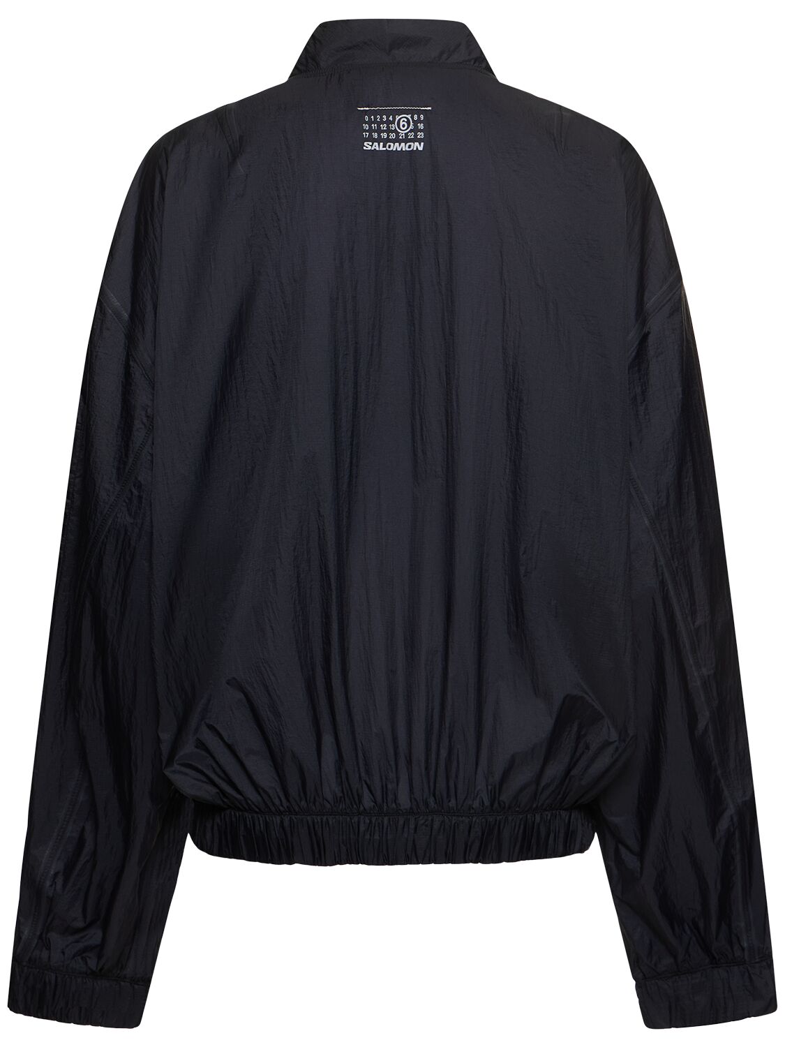 Shop Mm6 Maison Margiela Mm6 X Salomon Bomber Jacket In Black