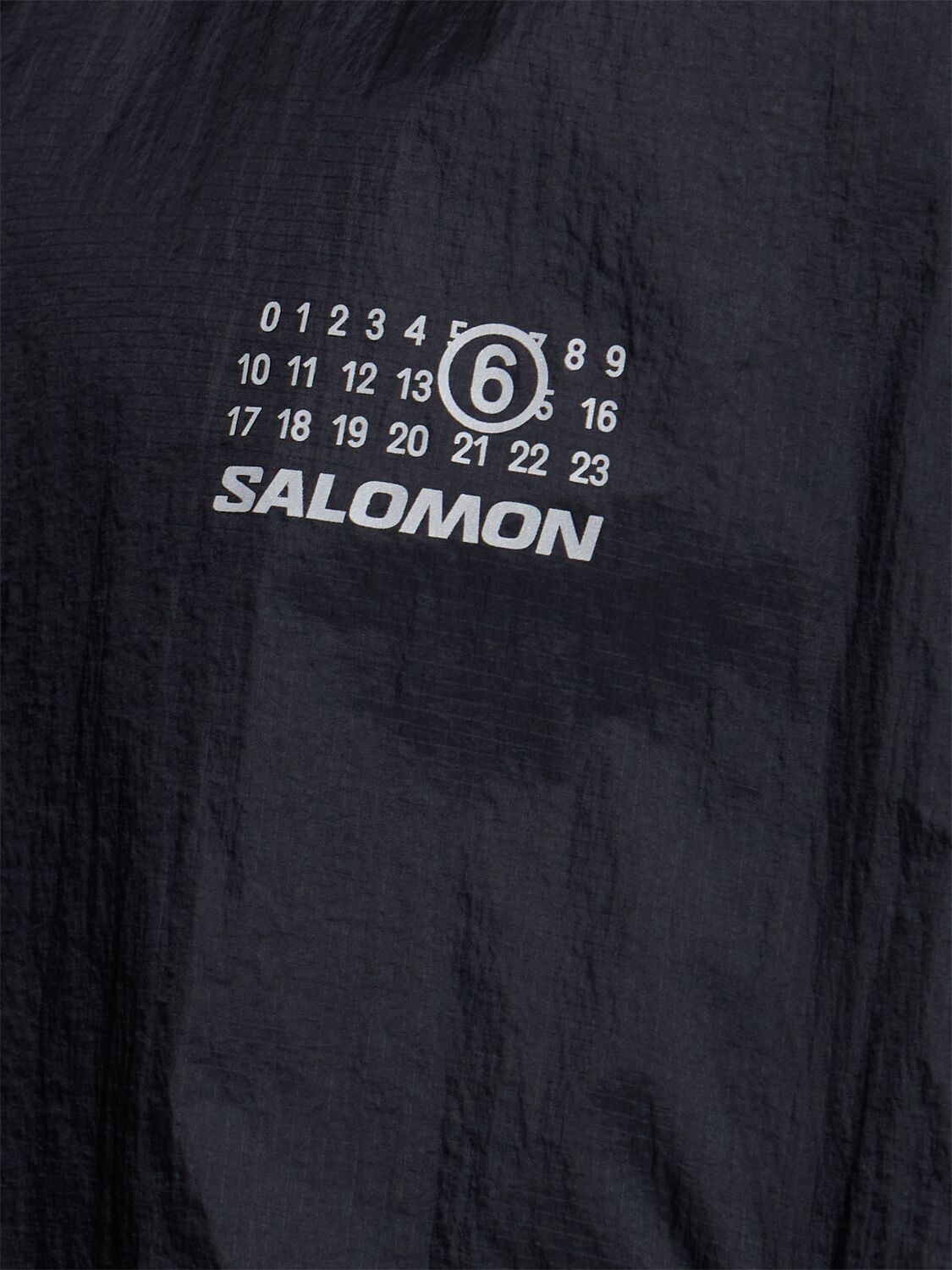 Shop Mm6 Maison Margiela Mm6 X Salomon Bomber Jacket In Black