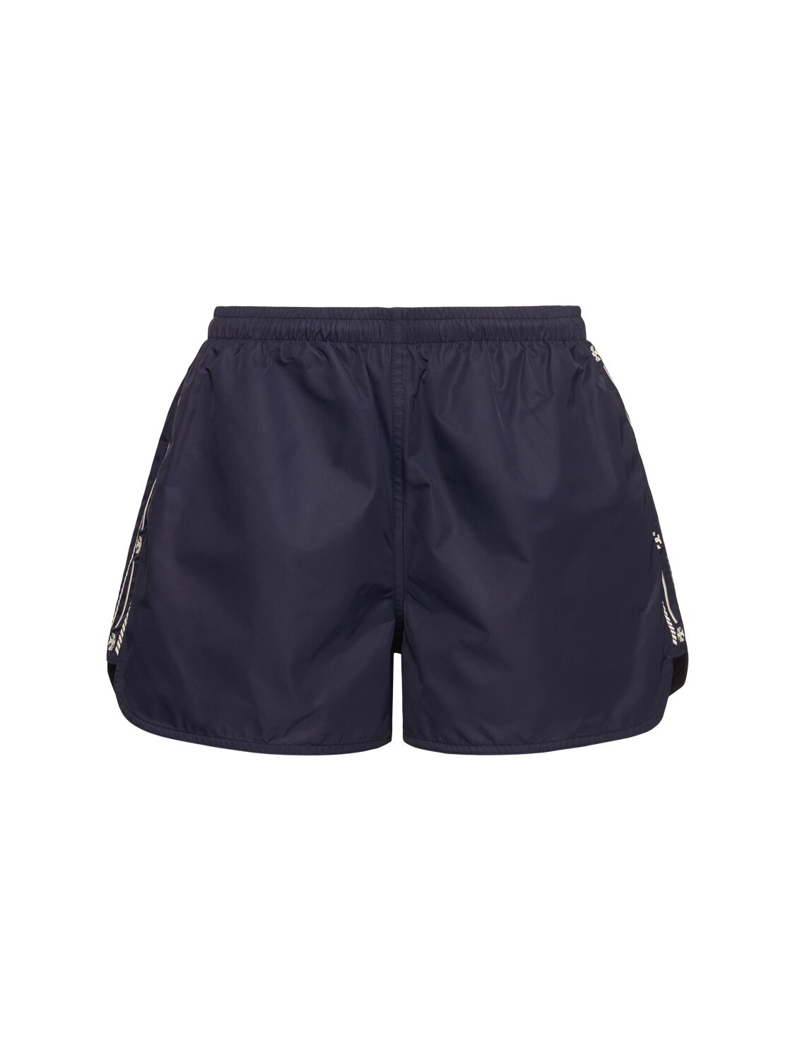 Tory Sport Embroidered Nylon Twill Shorts