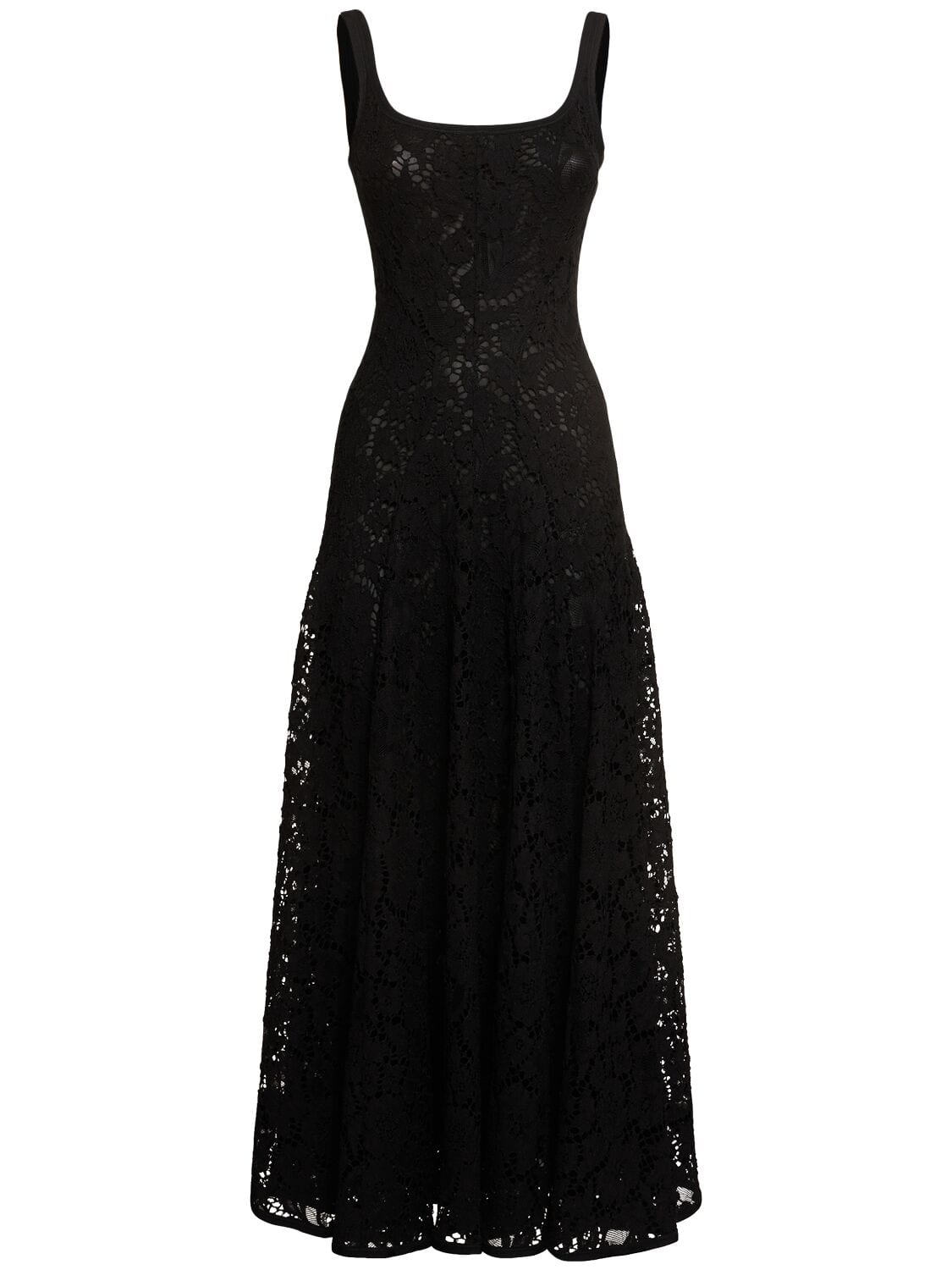 Floral Lace Long Dress