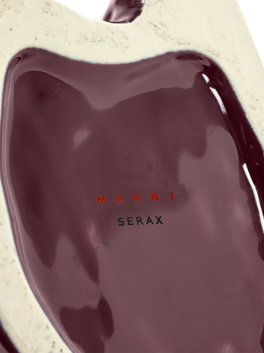Marni By Serax Aubergine After Midnight Owl Vase