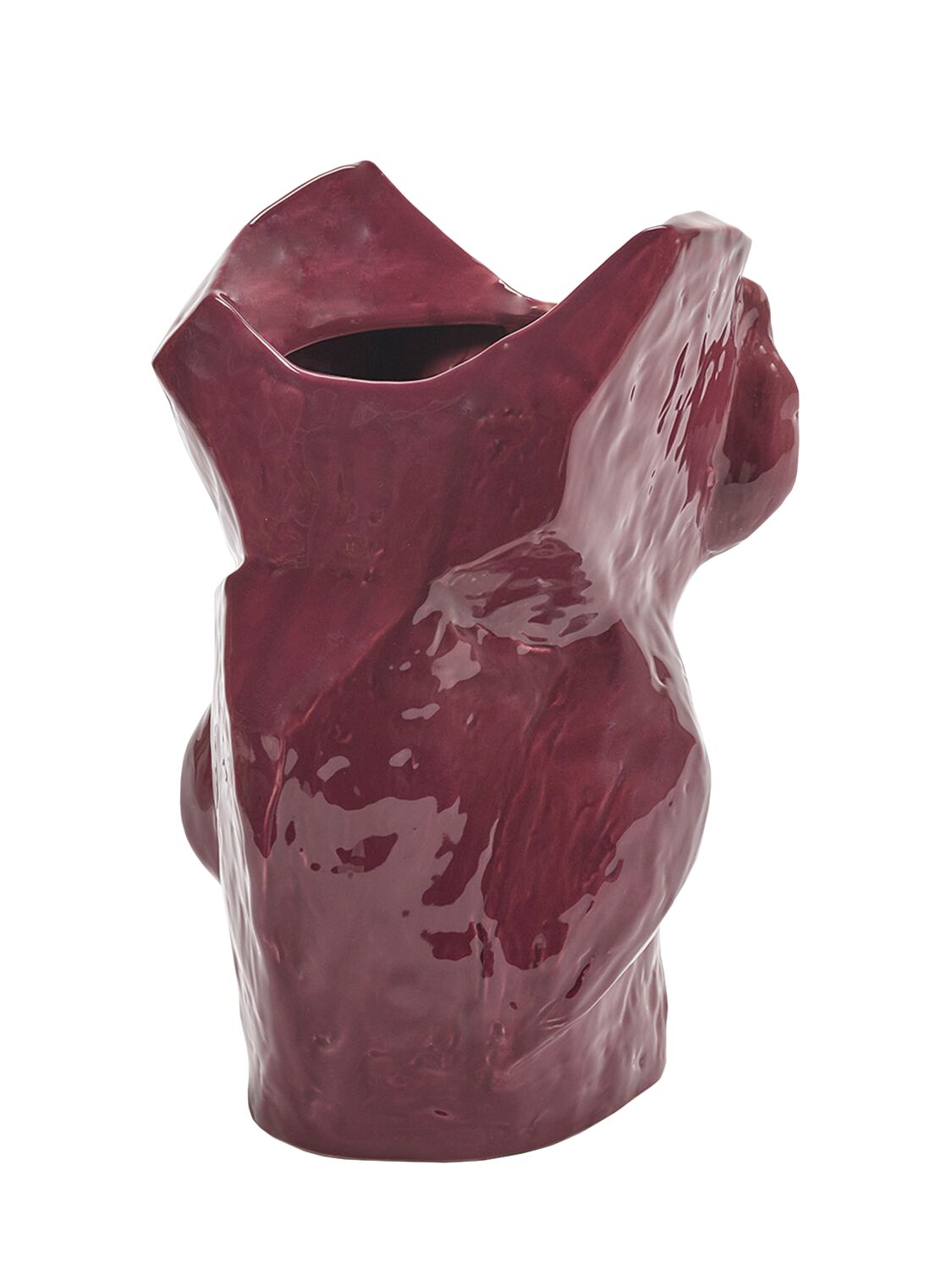 Marni By Serax Aubergine After Midnight Owl Vase