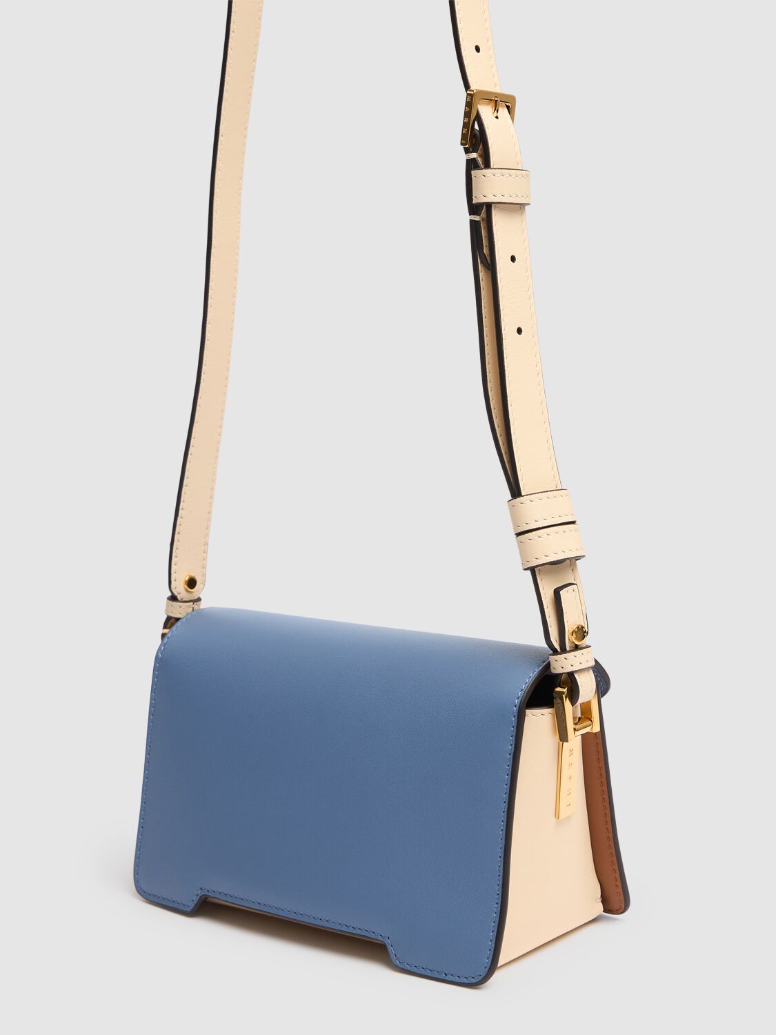 Marni Mini Trunkaroo Leather Shoulder Bag