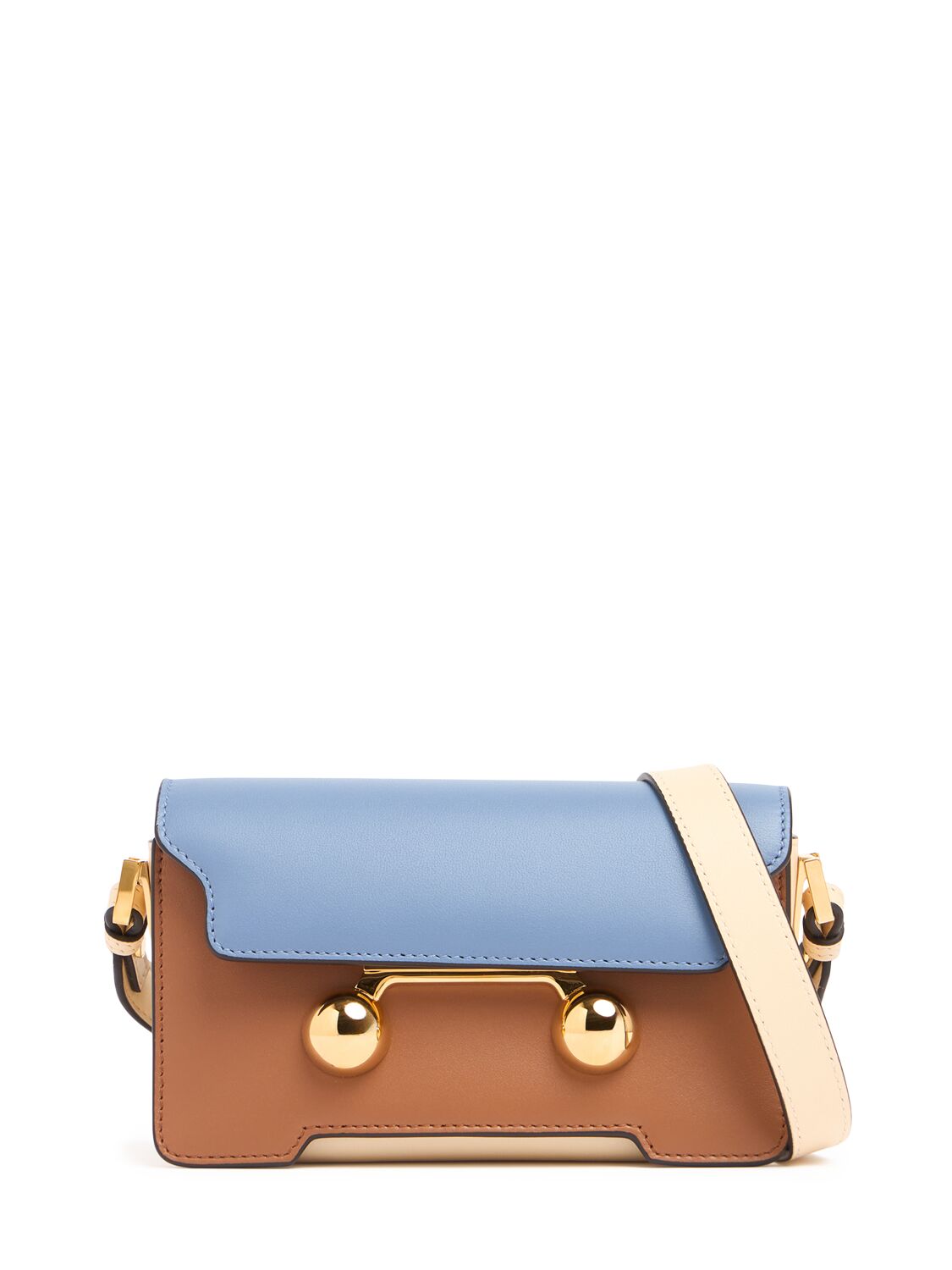 Sac Porté Épaule Mini En Cuir Trunkaroo - MARNI - Modalova