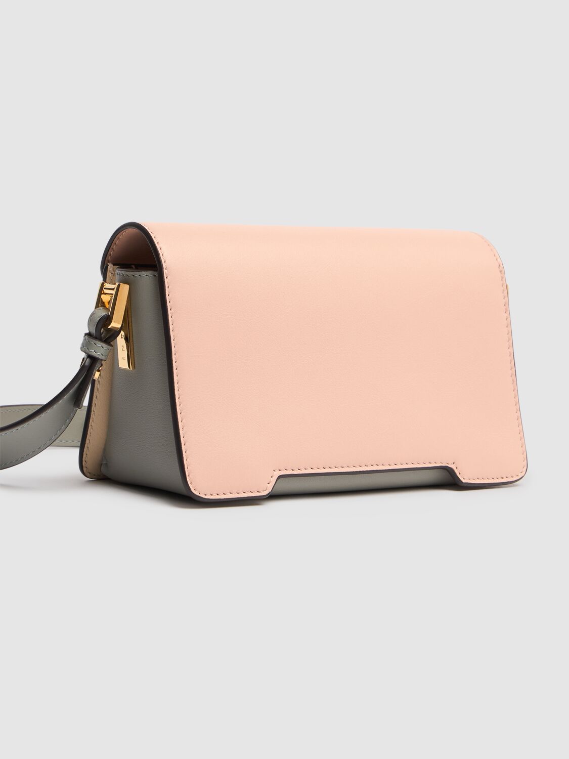Marni Mini Trunkaroo Leather Shoulder Bag