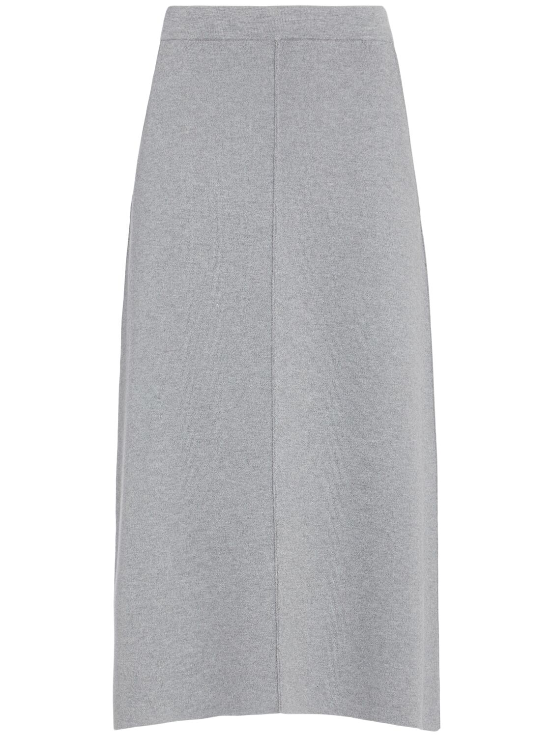 Max Mara Vortice Viscose Blend Midi Skirt