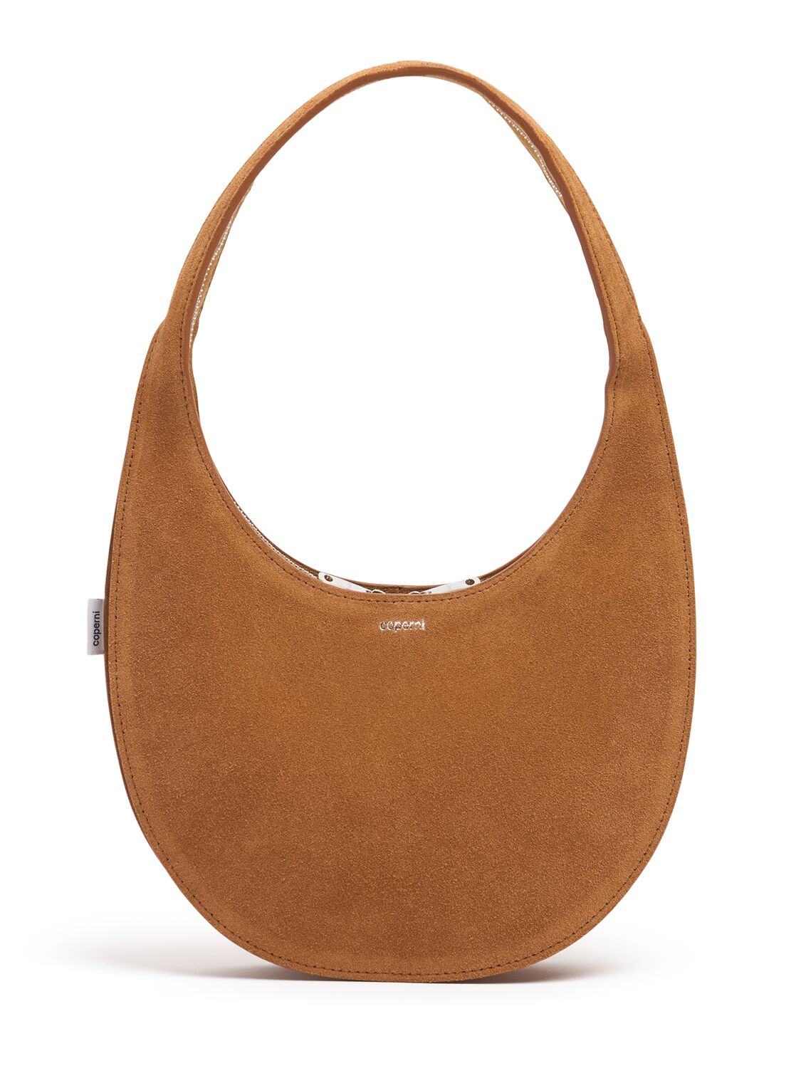 Coperni Mini Double Swipe Suede Gusset Bag