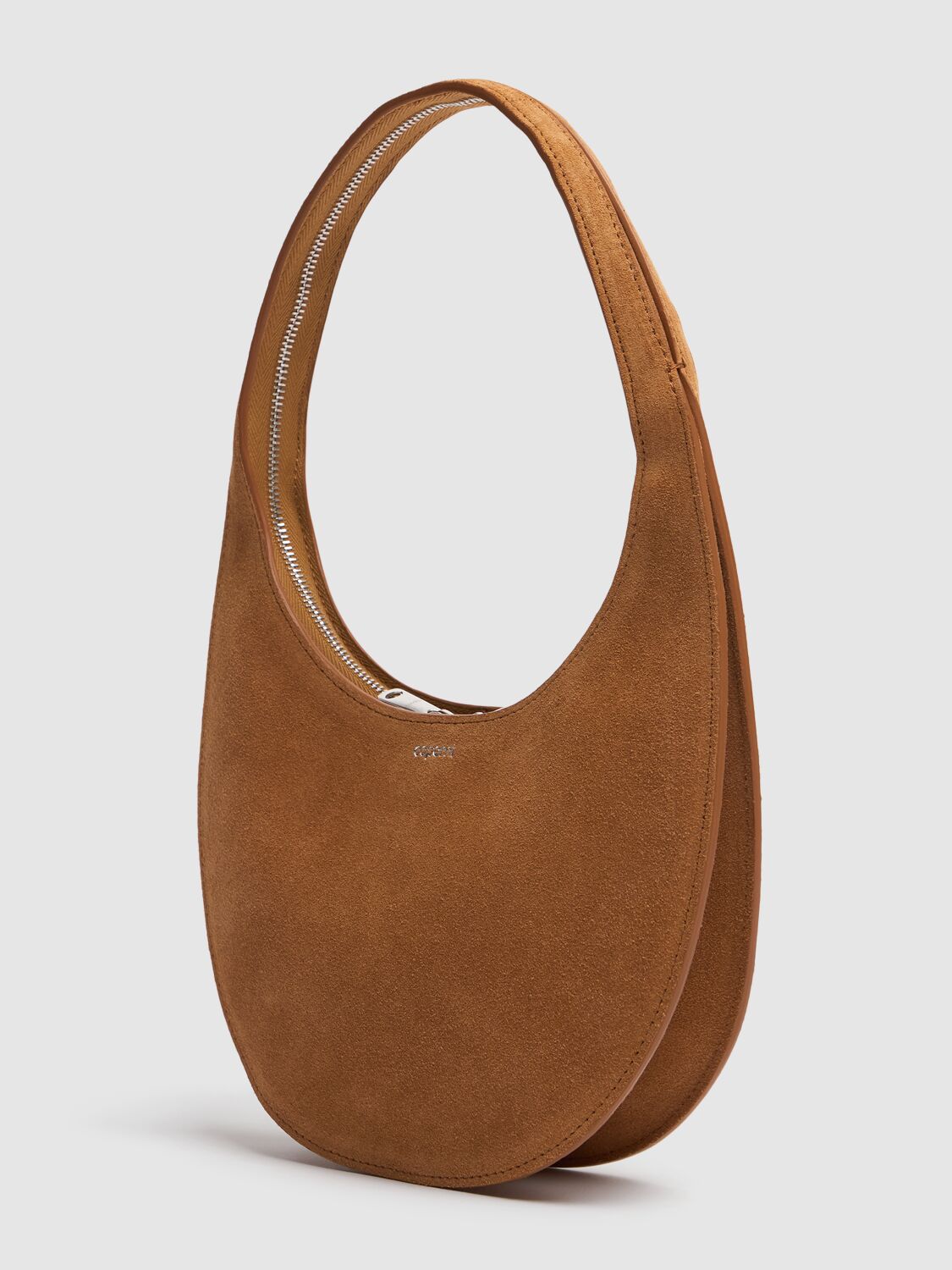 Coperni Mini Double Swipe Suede Gusset Bag