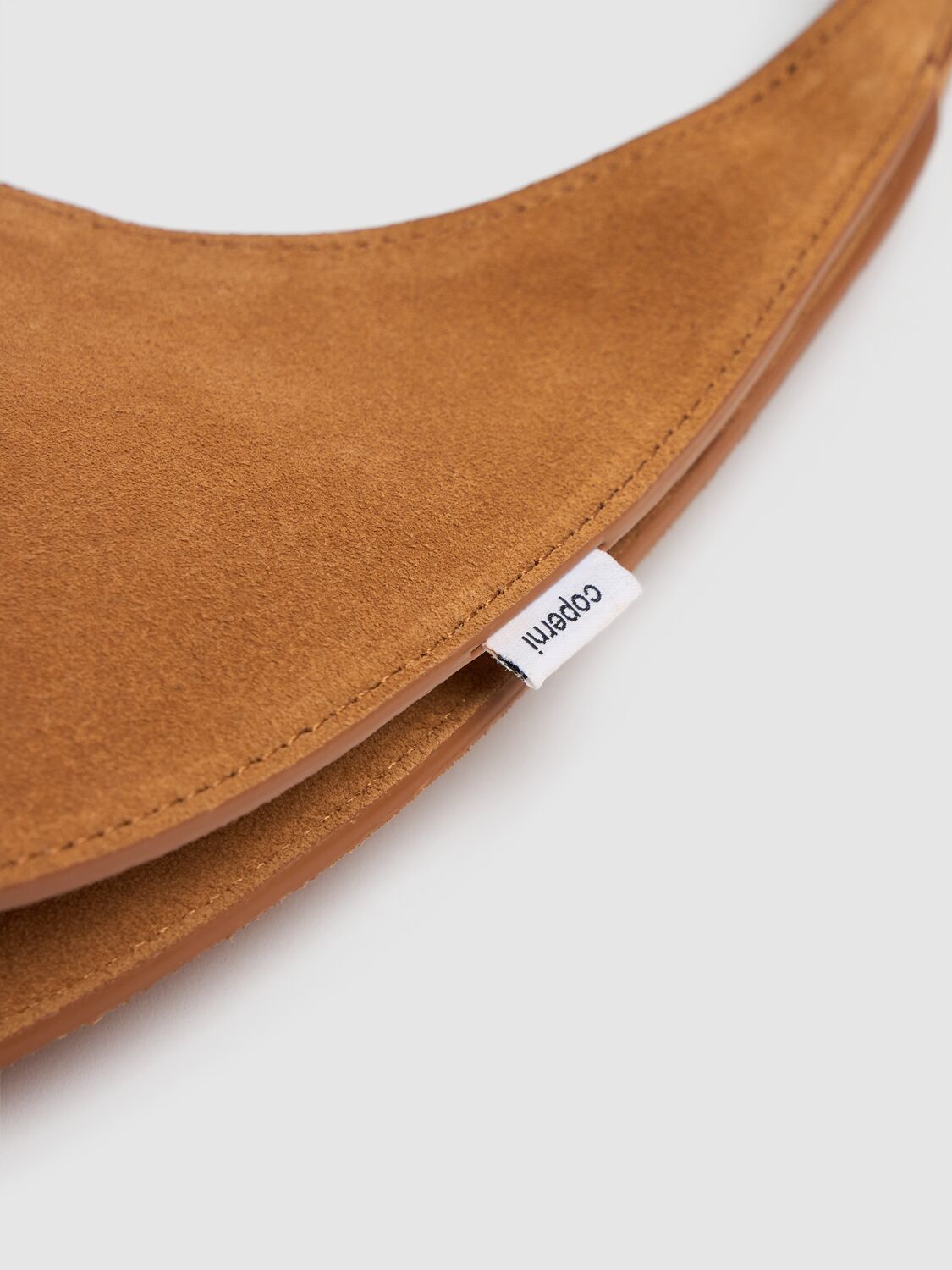 Coperni Mini Double Swipe Suede Gusset Bag