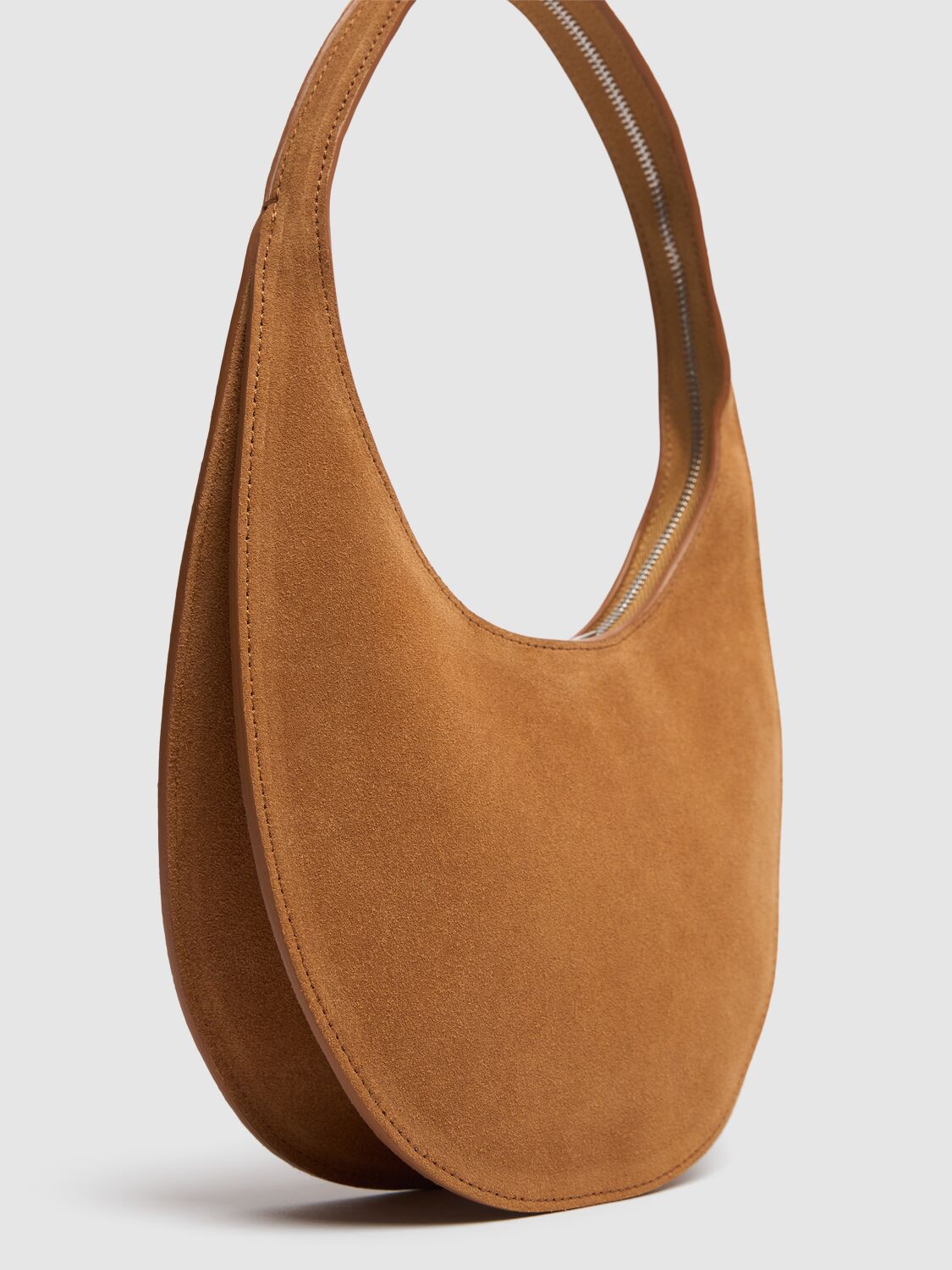 Coperni Mini Double Swipe Suede Gusset Bag