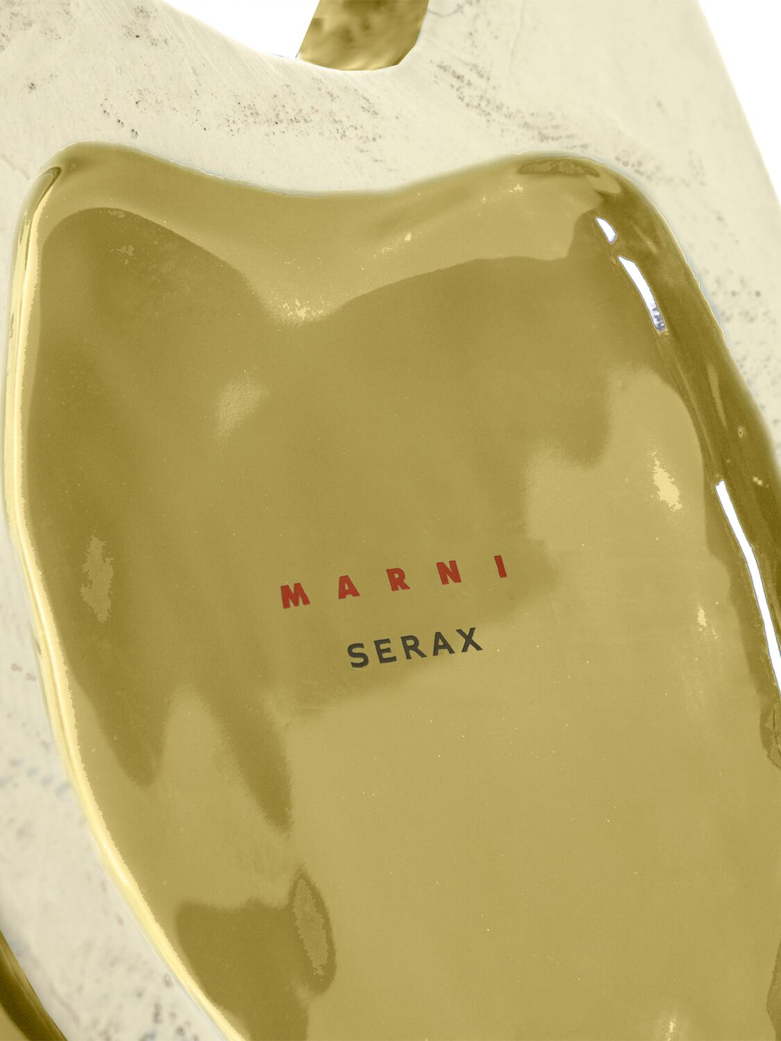 Marni By Serax Yellow After Midnight Owl Vase