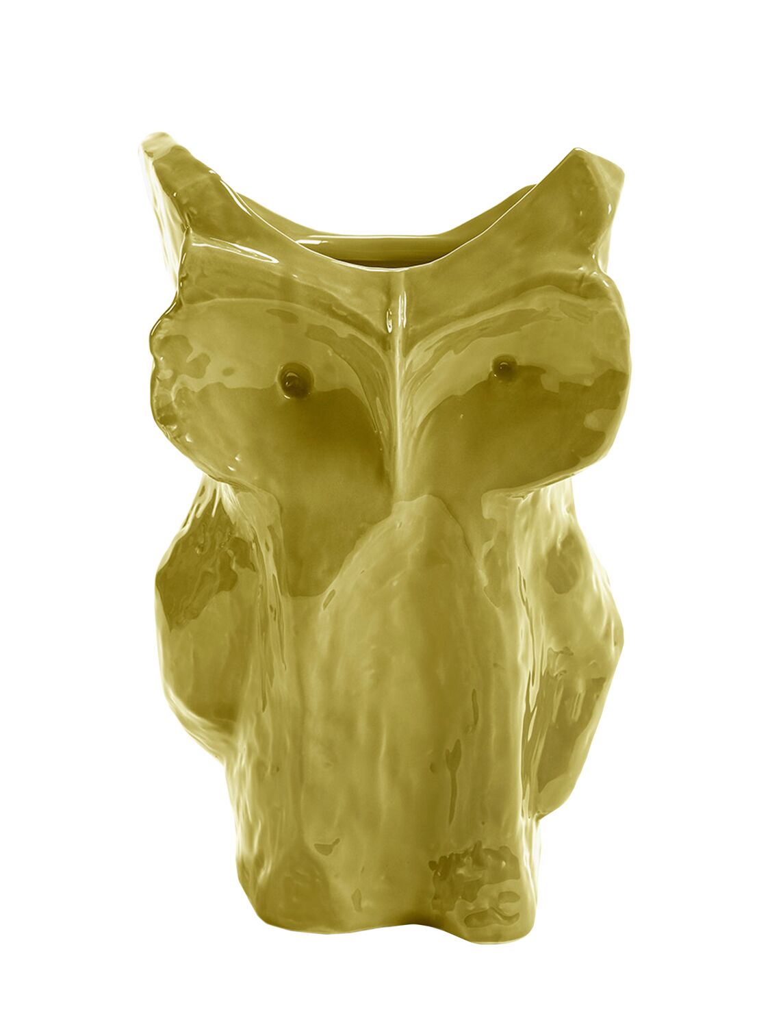 Marni By Serax Yellow After Midnight Owl Vase