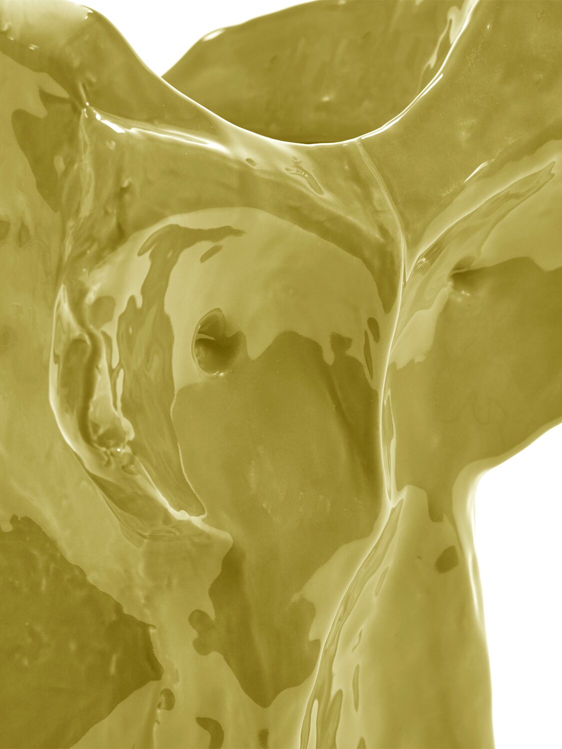 Marni By Serax Yellow After Midnight Owl Vase