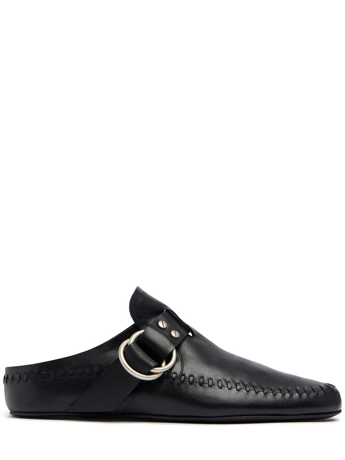 Ann Demeulemeester Ande Soft Shade Rounded Toe Mules