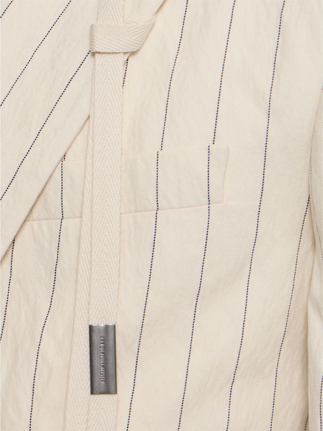 Ann Demeulemeester Hansteen Tailored Cotton Blend Blazer