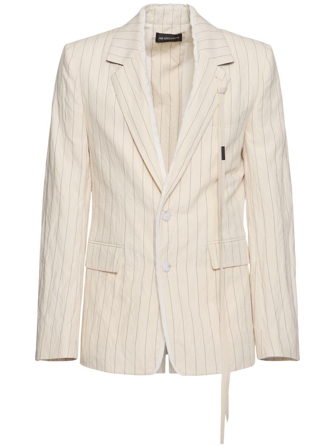 Ann Demeulemeester Hansteen Tailored Cotton Blend Blazer
