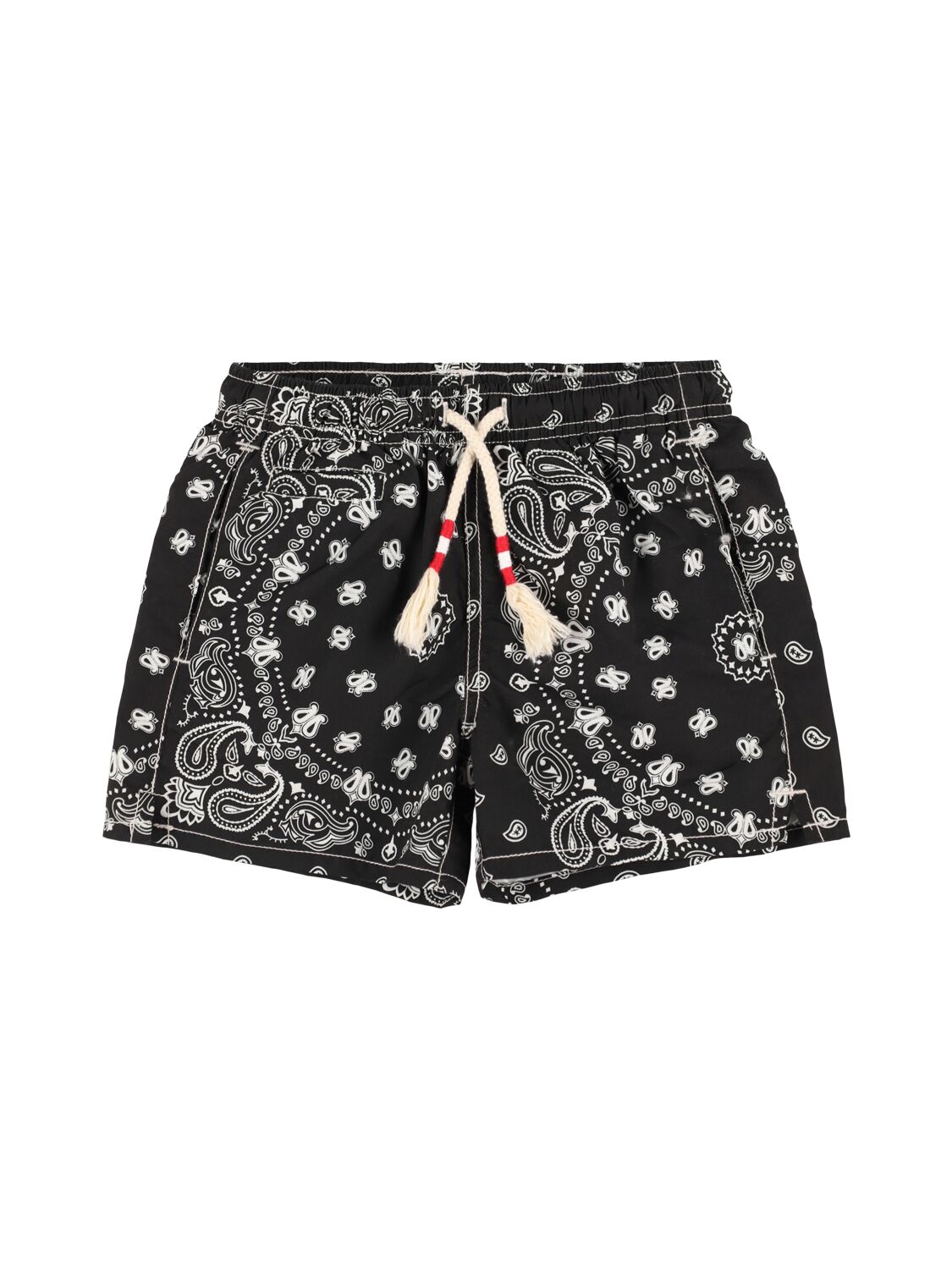 Mc2 Saint Barth Bandana Print Nylon Swim Shorts