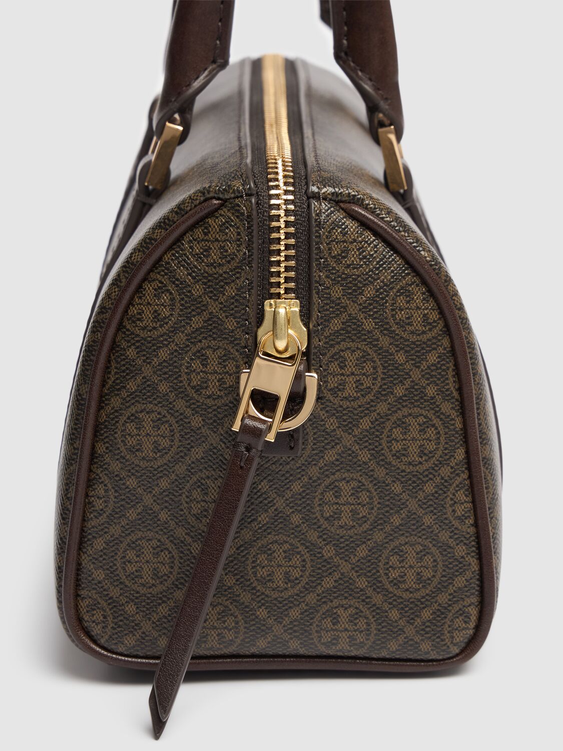 Tory Burch Mini T Monogram Coated Barrel Bag