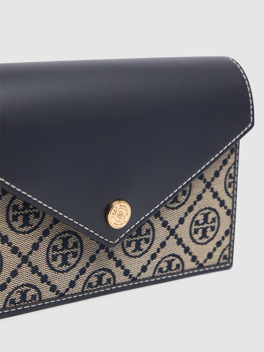 Shop Tory Burch T Monogram Envelope Chain Wallet