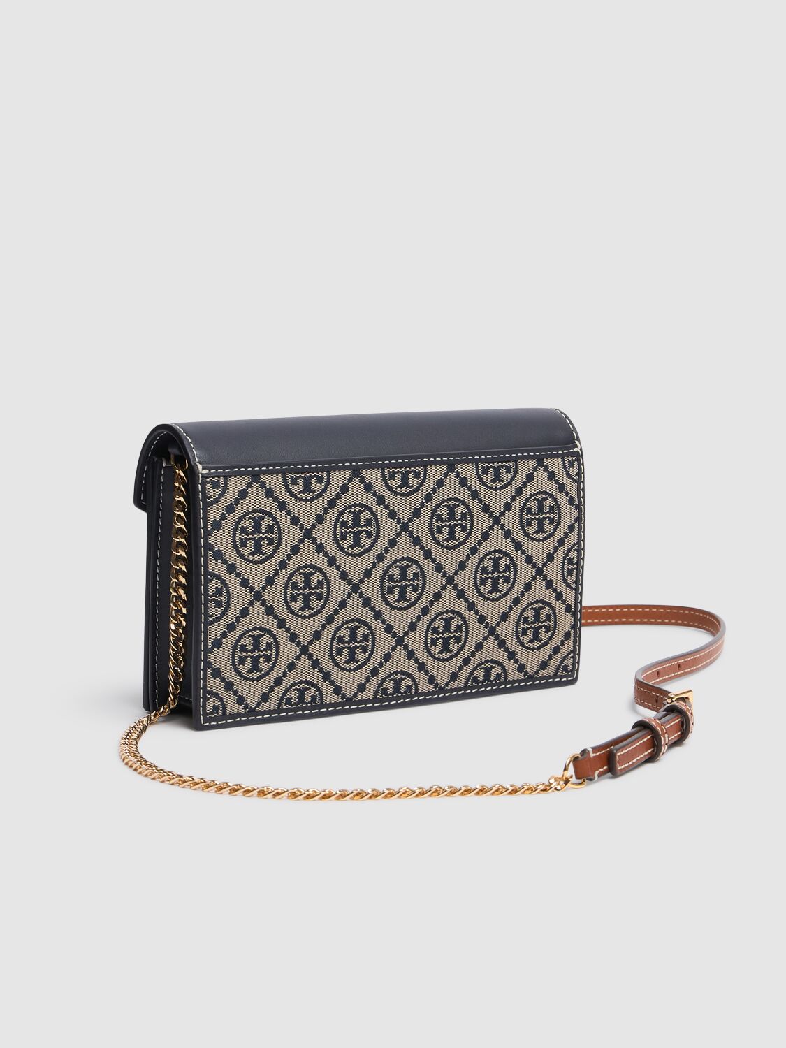 Shop Tory Burch T Monogram Envelope Chain Wallet