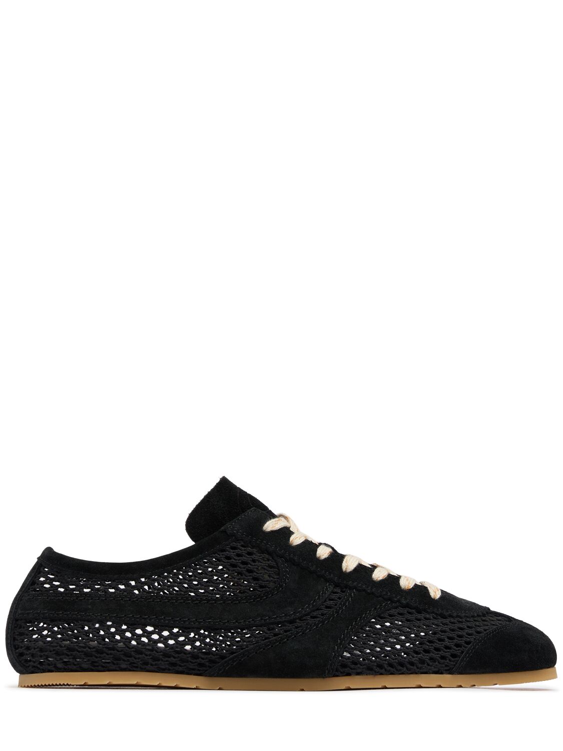 Sneakers En Mesh Et Daim - DRIES VAN NOTEN - Modalova