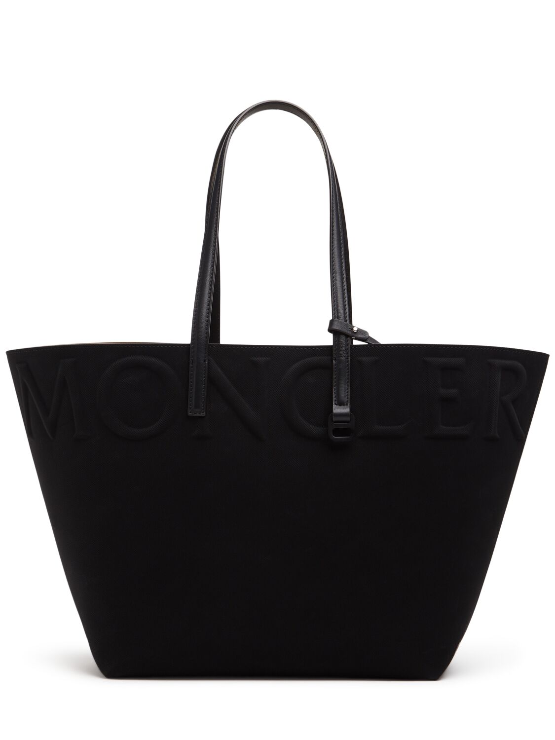 Moncler Small Very Rubbered Nylon Tote Bag