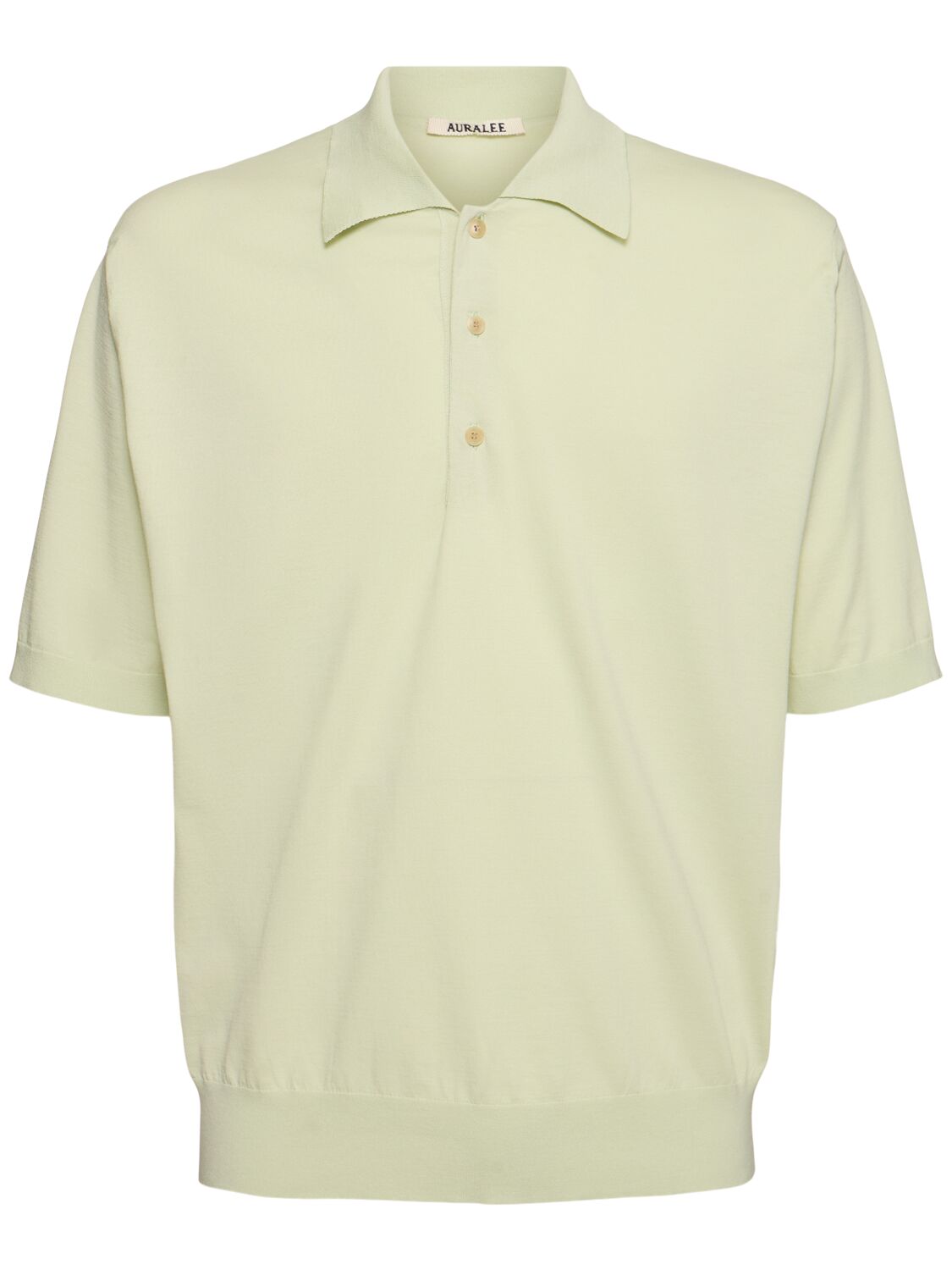 Super High Gauge Cotton Knit Polo