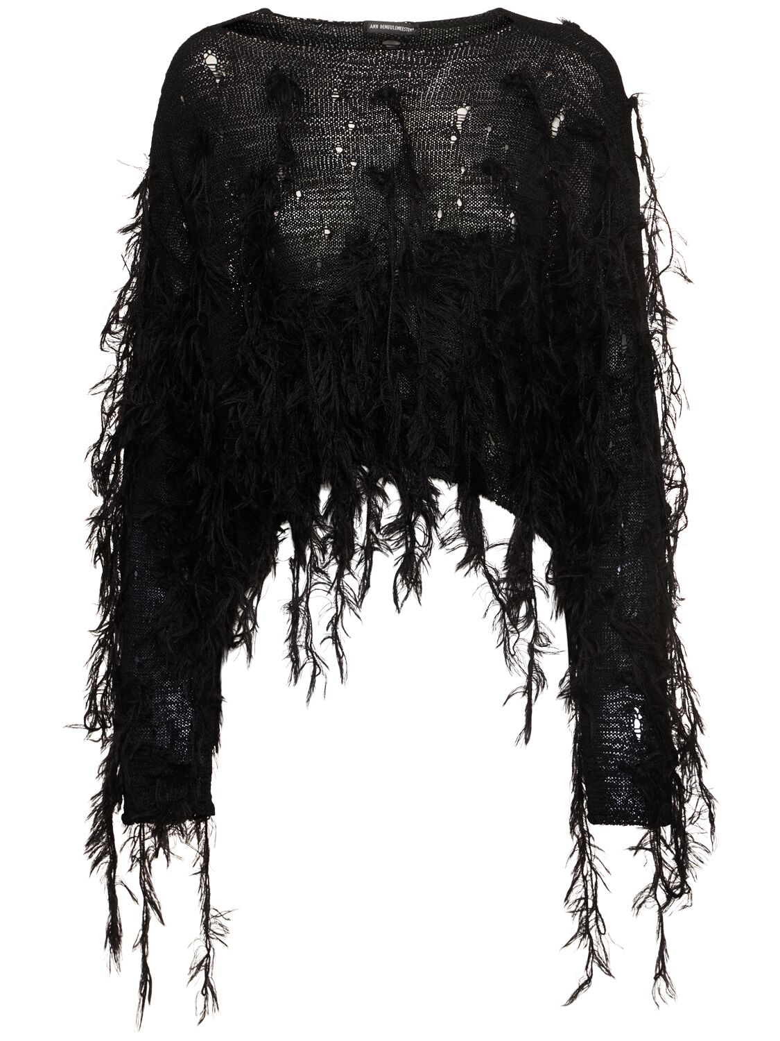 Pull Vilta En Maille Ajourée À Encolure Bateau - ANN DEMEULEMEESTER - Modalova
