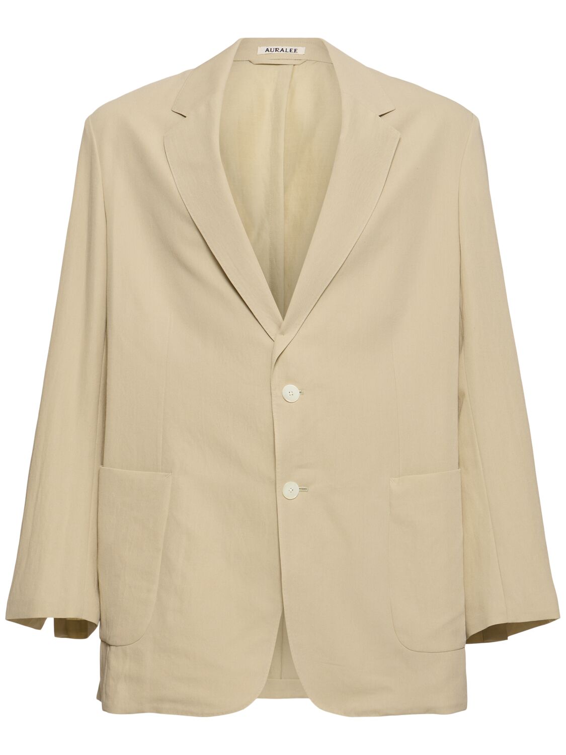Veste En Laine Et Coton Léger Viyella - AURALEE - Modalova