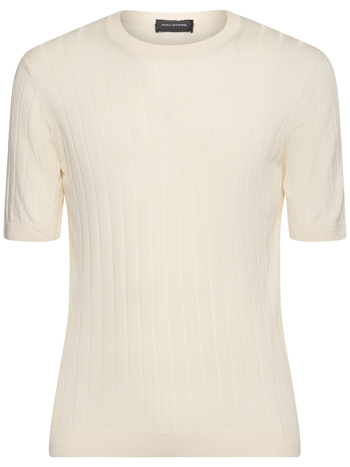 Pull Col Rond En Maille De Soie Roden - TAGLIATORE - Modalova