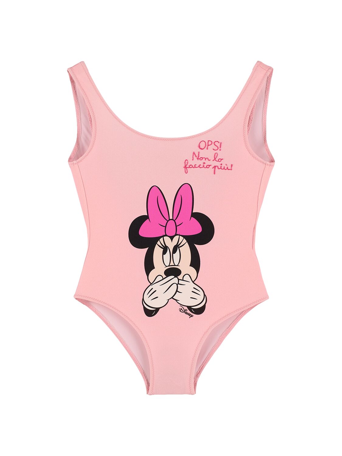 Mc2 Saint Barth Minnie Print One Piece Swimsuit