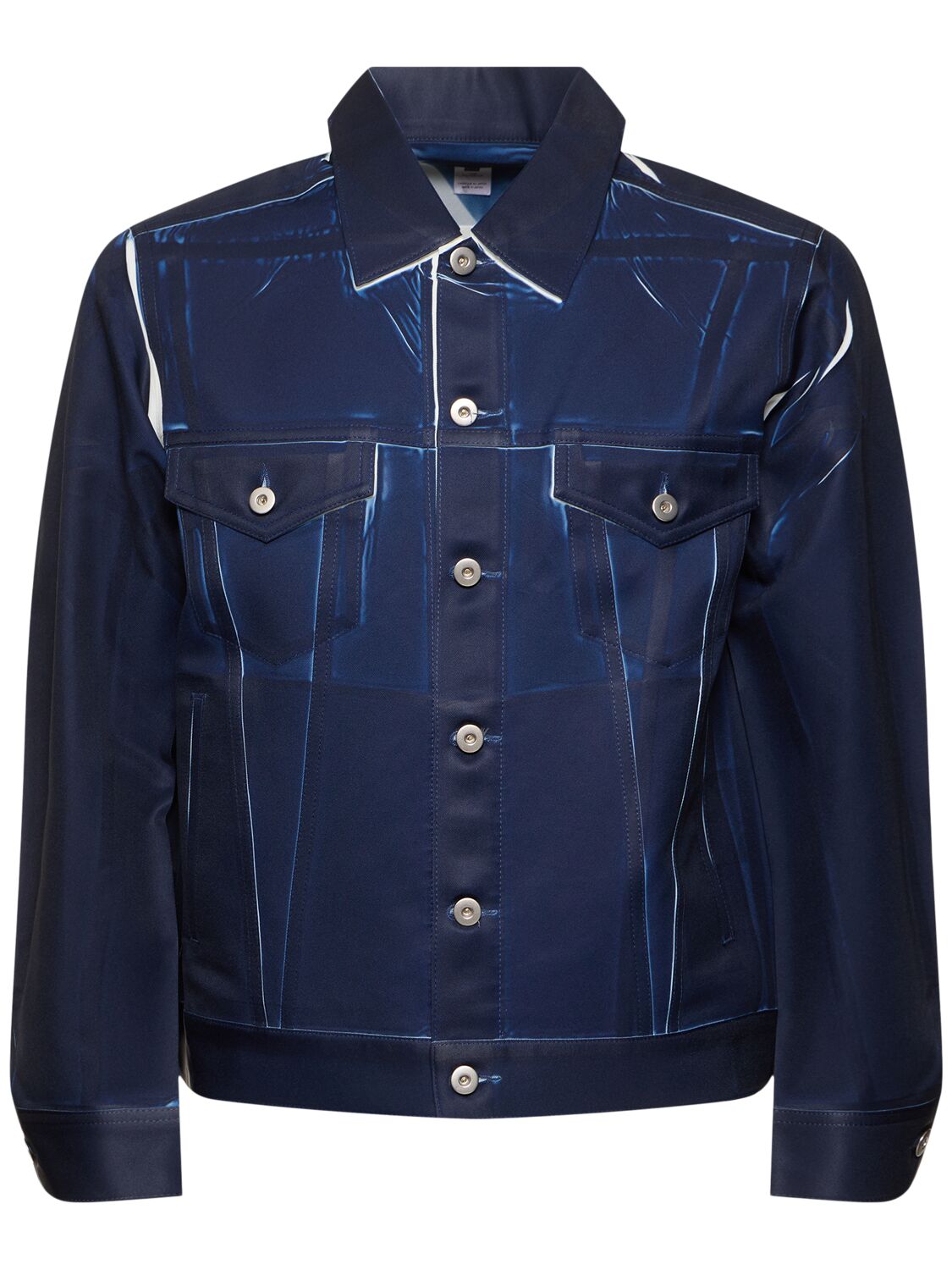 Comme Des Garçons Shirt Twill Garment Printed Casual Jacket