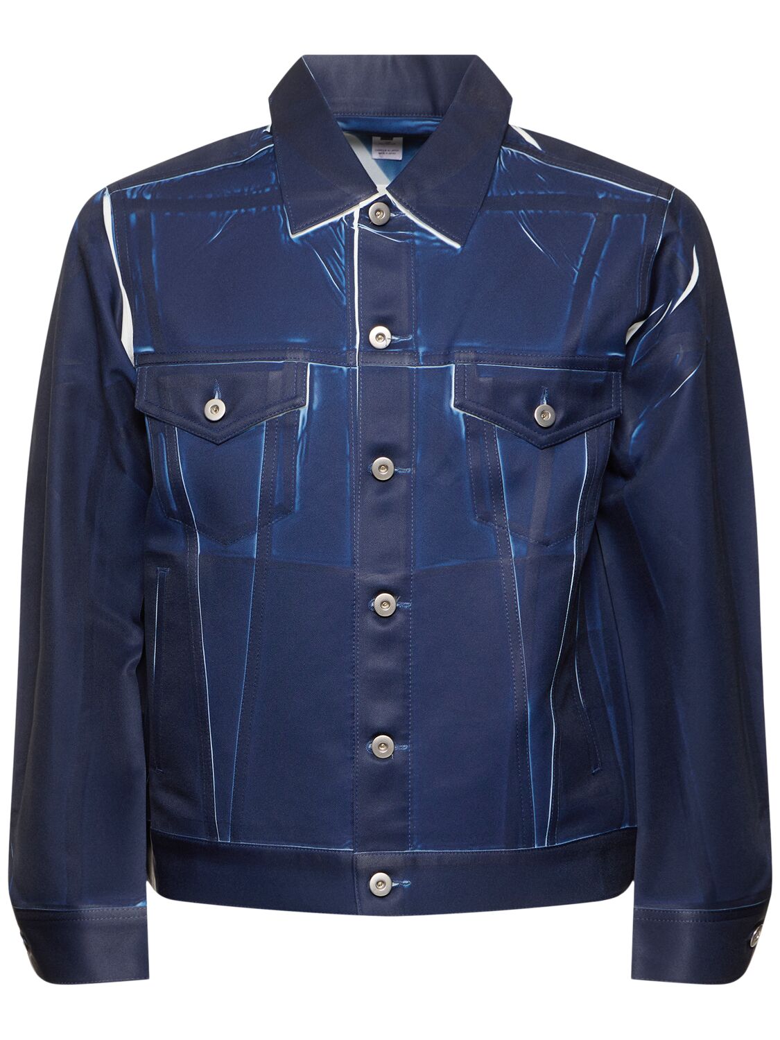 Veste Décontractée En Sergé Imprimé - COMME DES GARÇONS SHIRT - Modalova
