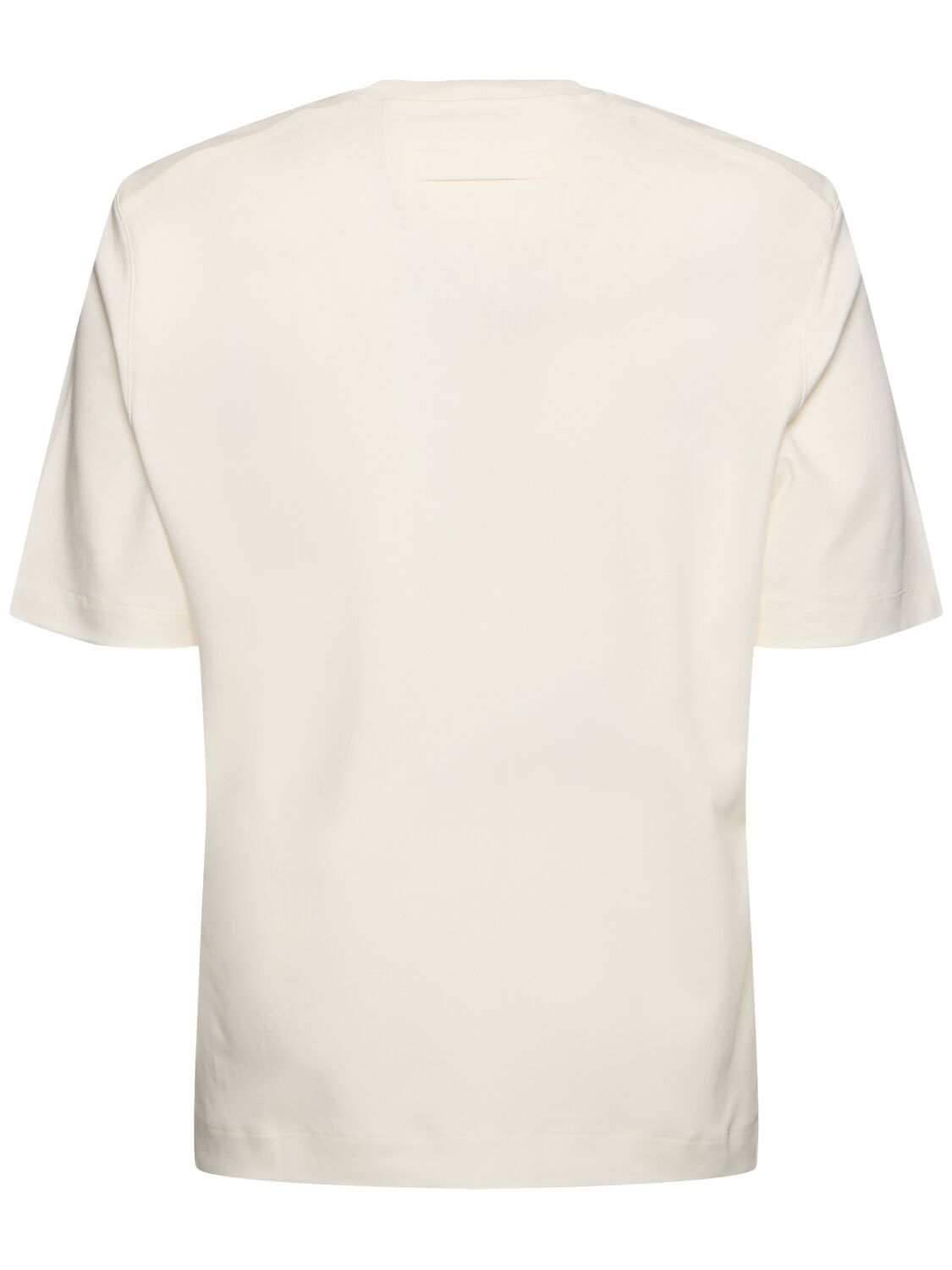 Shop Zegna Cotton & Silk T-shirt