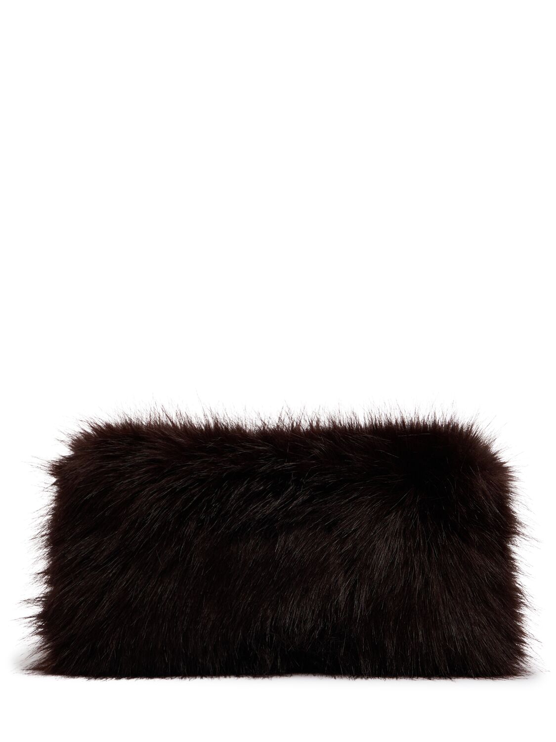 Fluffy Teddy Pouch