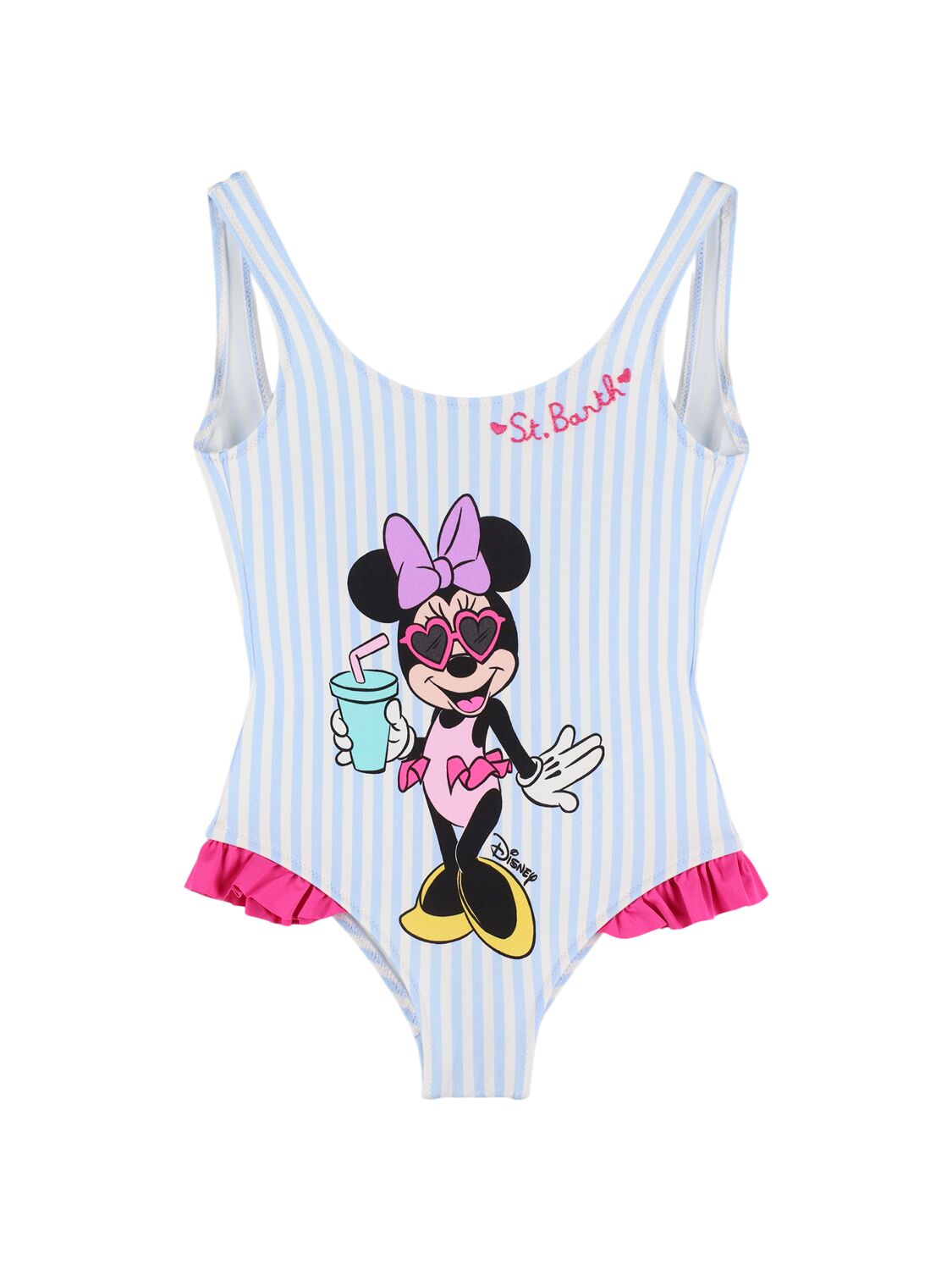 Mc2 Saint Barth Minnie Print One Piece Swimsuit