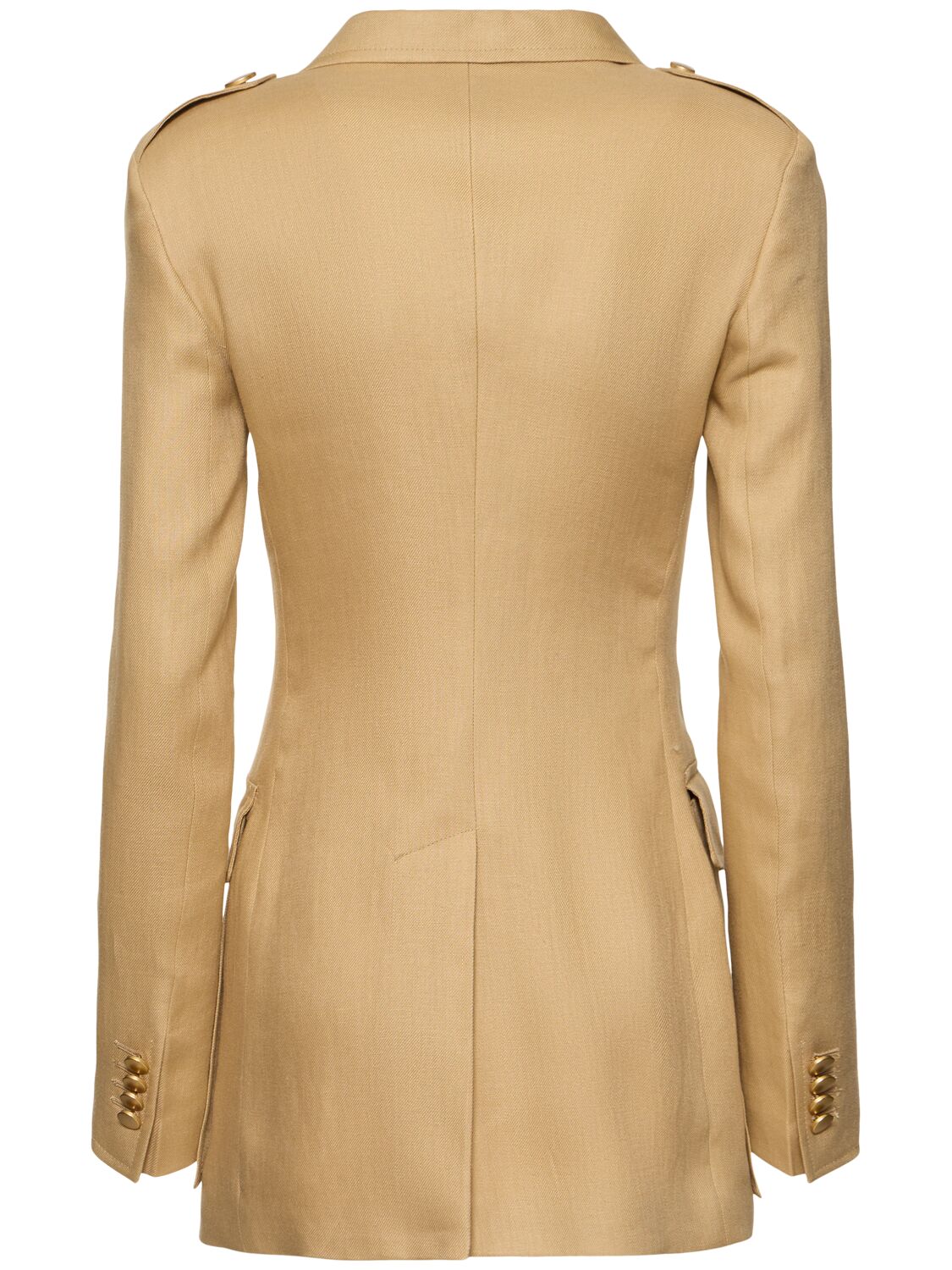 Shop Tagliatore J Giamila Linen Safari Jacket