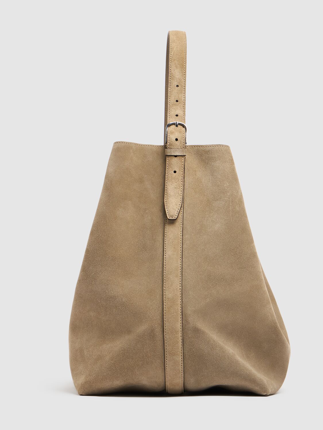 Totême Belted Suede Tote Bag