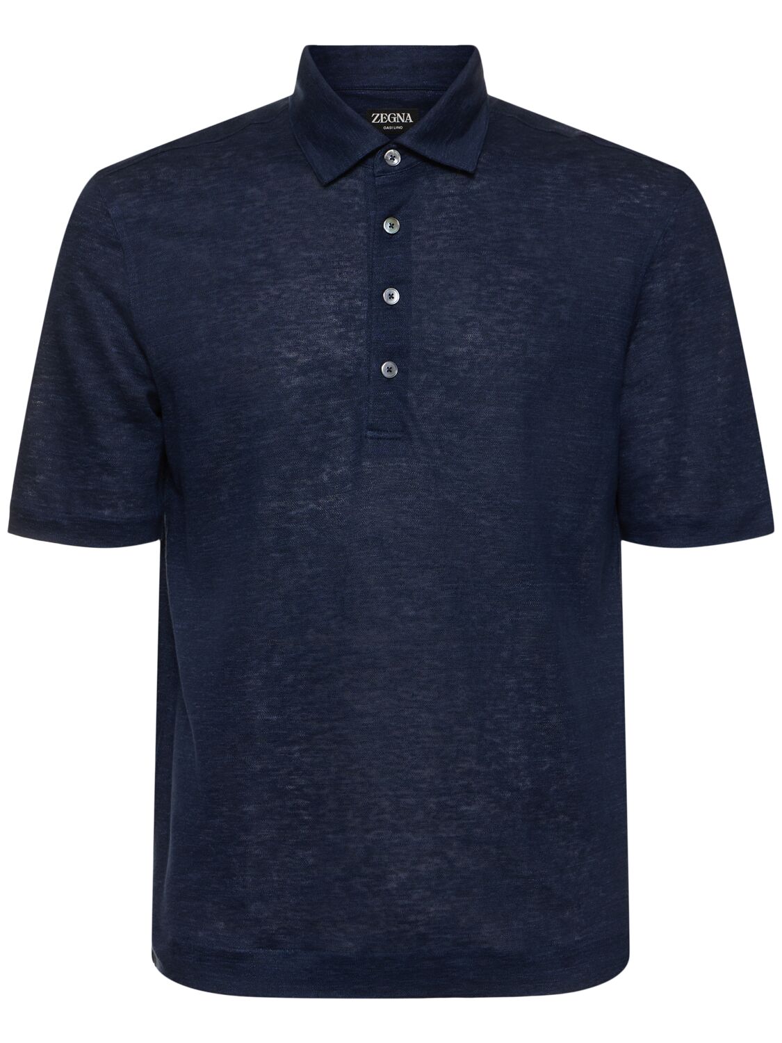 Zegna Oasi Linen Polo