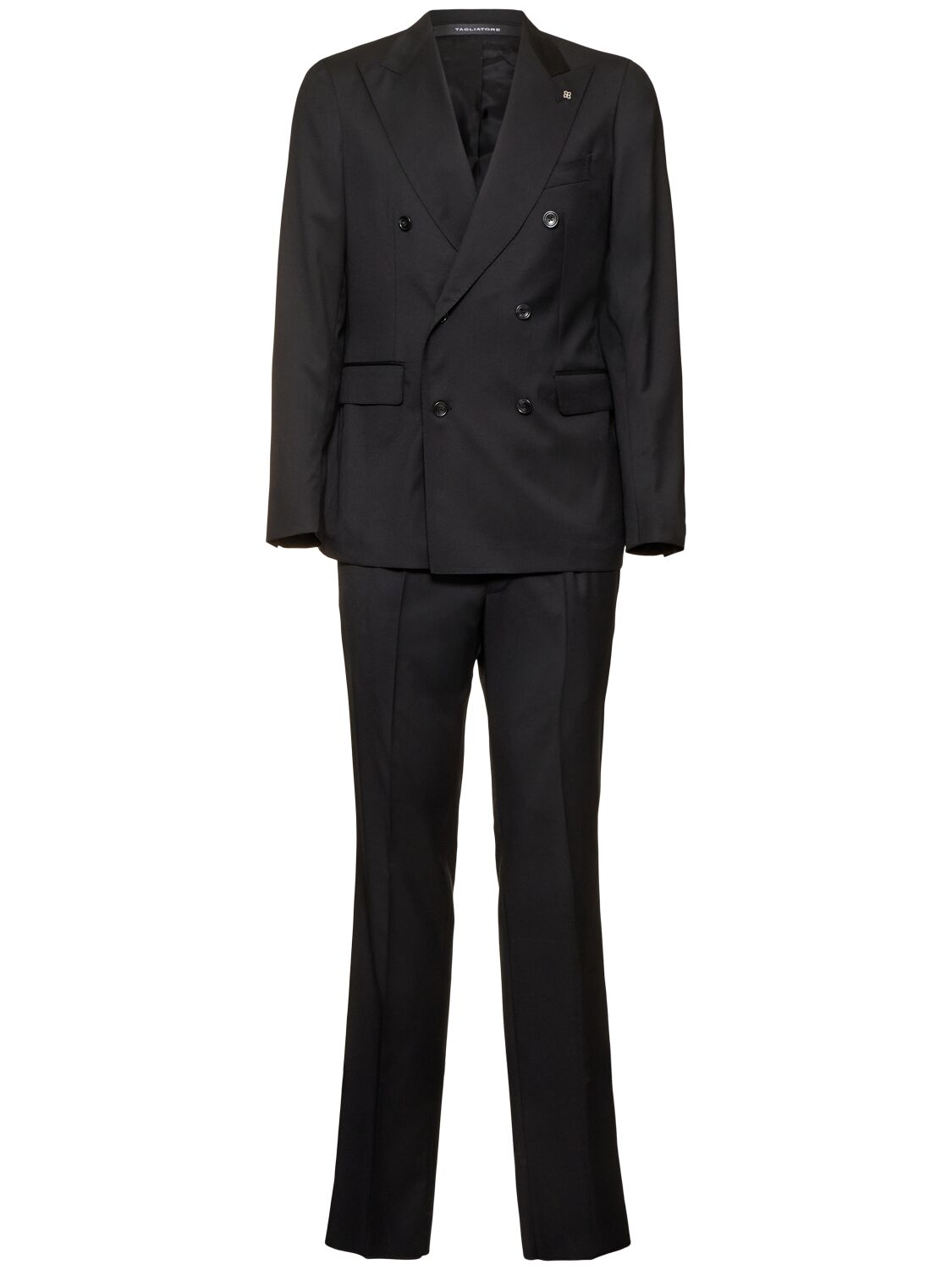 Tagliatore Super 110's格纹羊毛西服套装