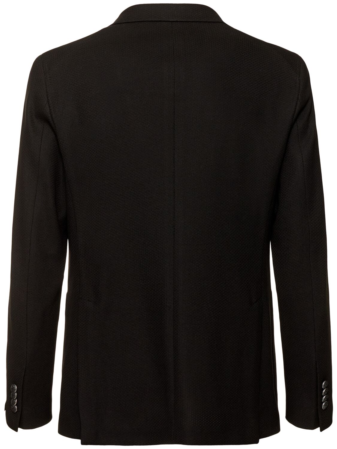 Tagliatore Square Pattern Blazer With Lapel And Pockets
