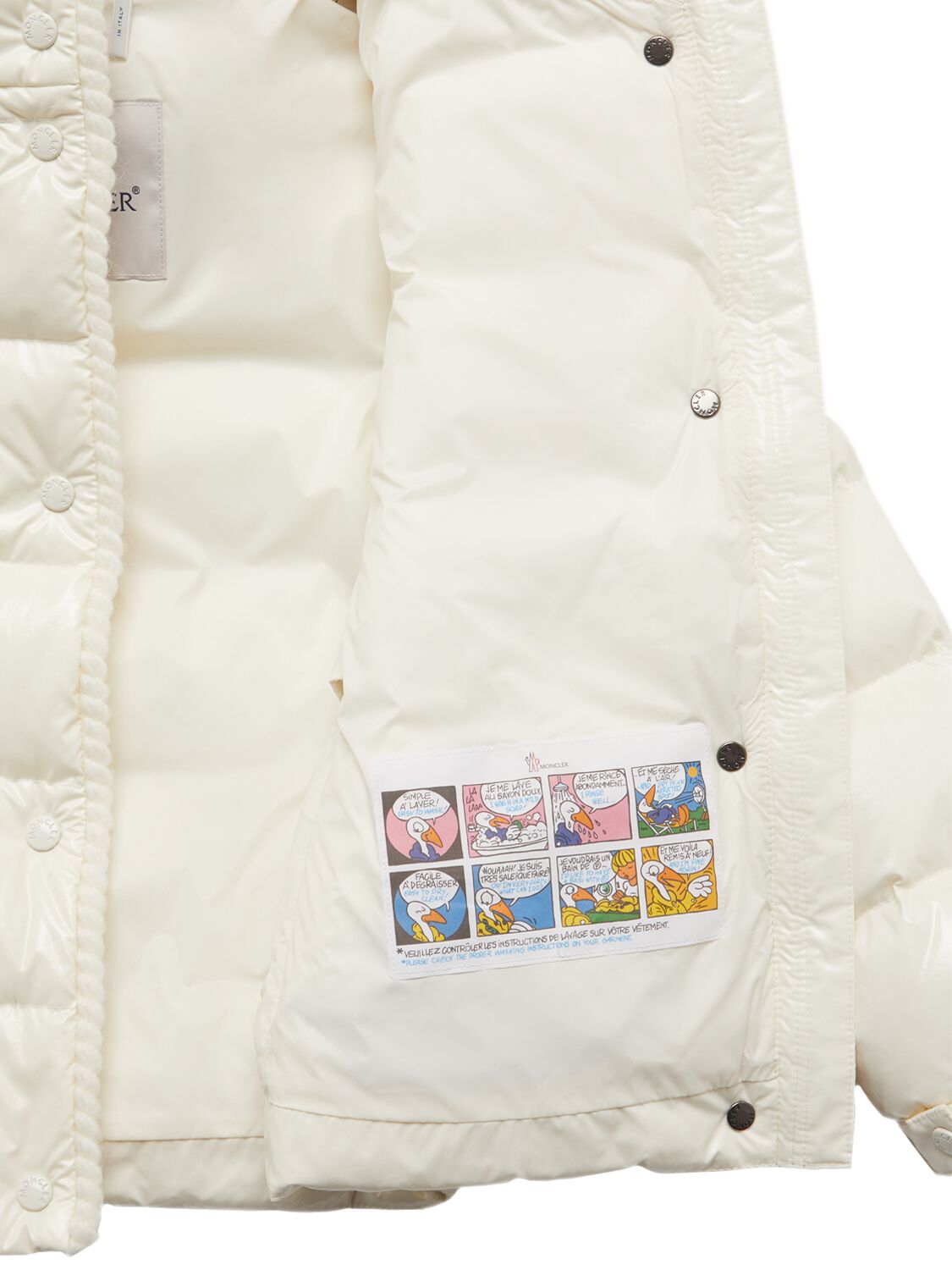 Moncler Glareins Nylon Down Jacket In White