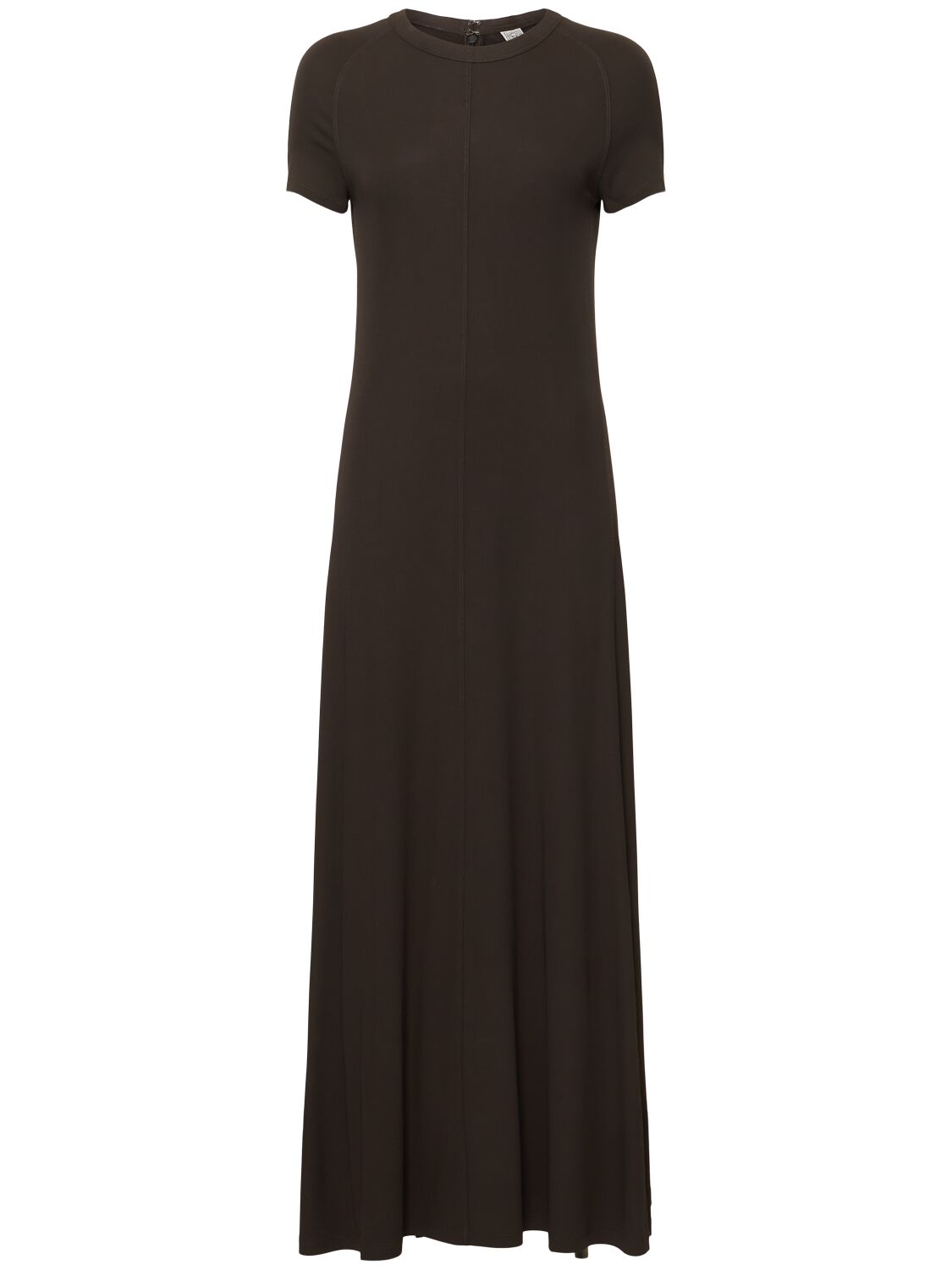Robe Longue En Jersey Fluide - TOTEME - Modalova