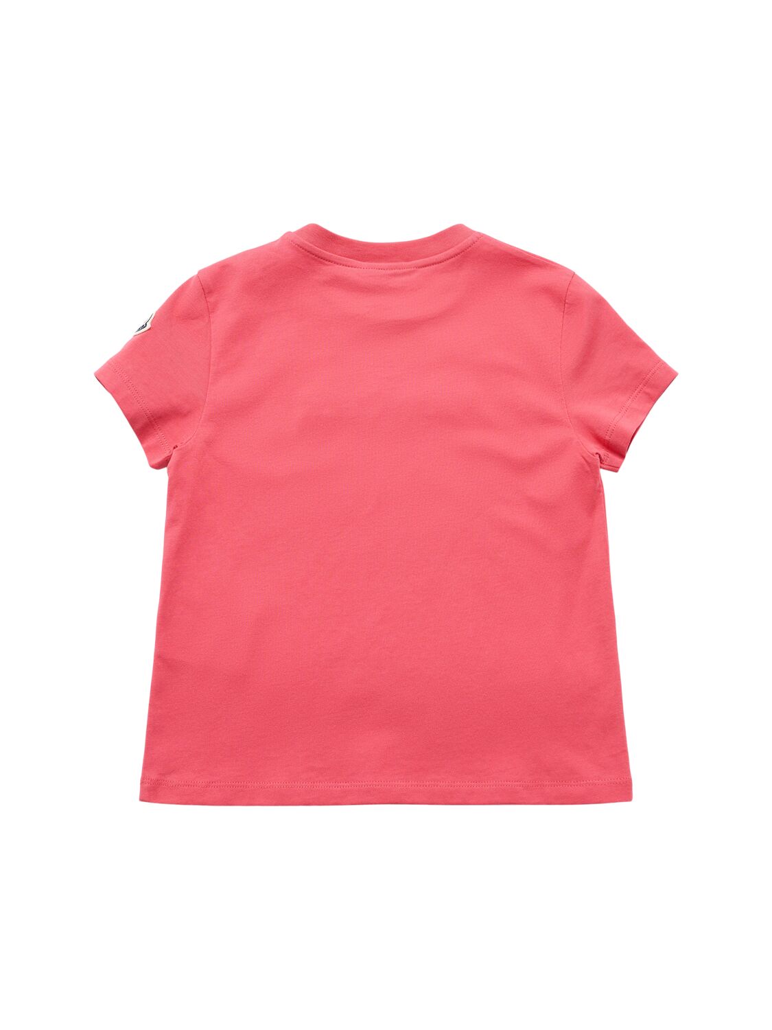Moncler Embroidered Logo Cotton T-shirt
