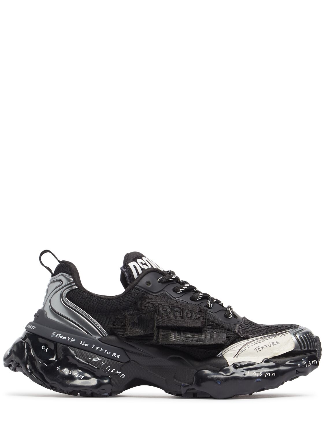 Sneakers En Nylon À Logo - DSQUARED2 - Modalova