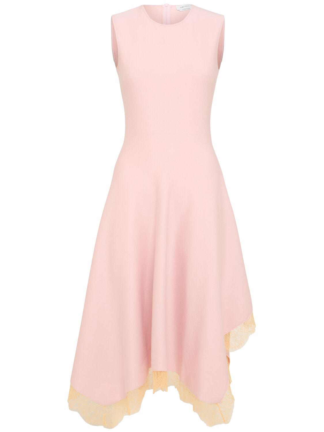 Robe Midi Asymétrique En Viscose Mélangée - MCQUEEN - Modalova