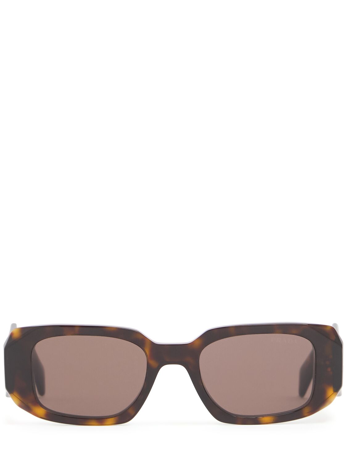 Lunettes De Soleil Carrées En Acétate Symbole - PRADA - Modalova